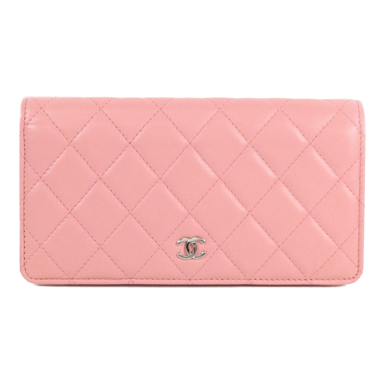 CHANEL 羊皮皮革Long Wallet長錢包