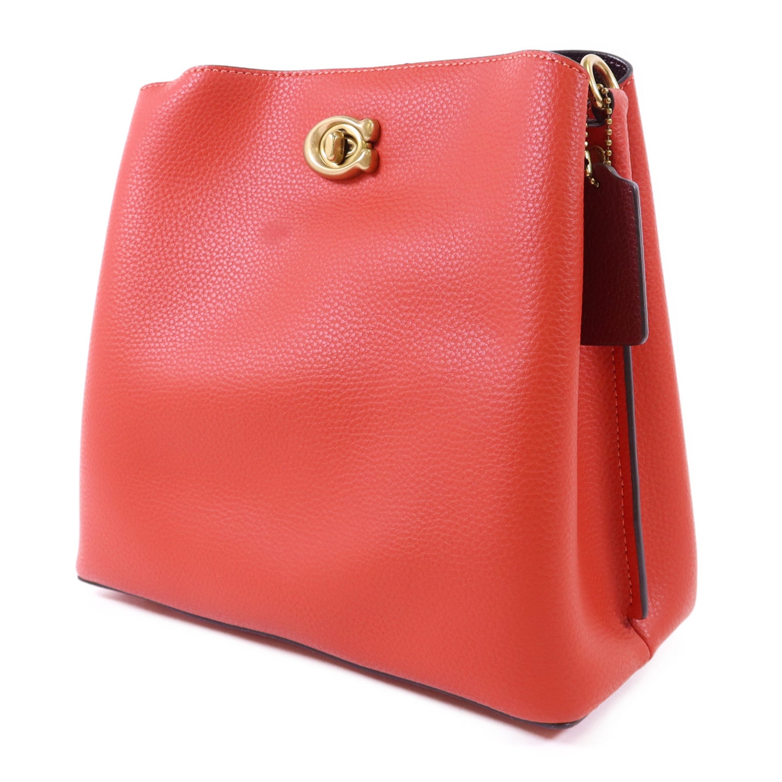 COACH 牛皮皮革Willow Bucket Bag金扣肩背袋