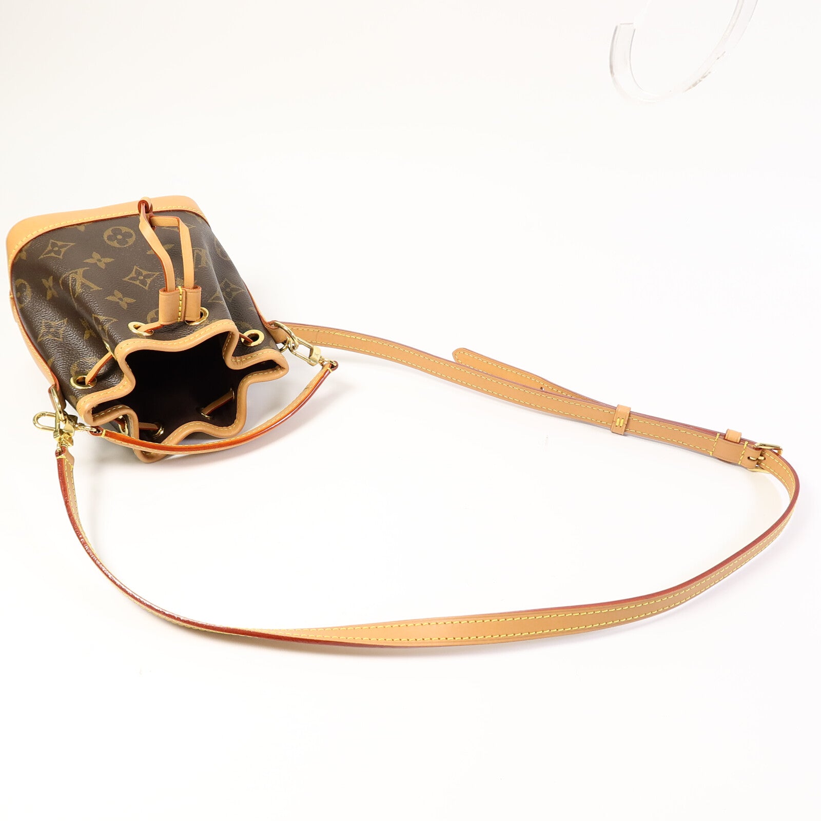 LOUIS VUITTON Monogram Nano Noe手挽肩背兩用袋