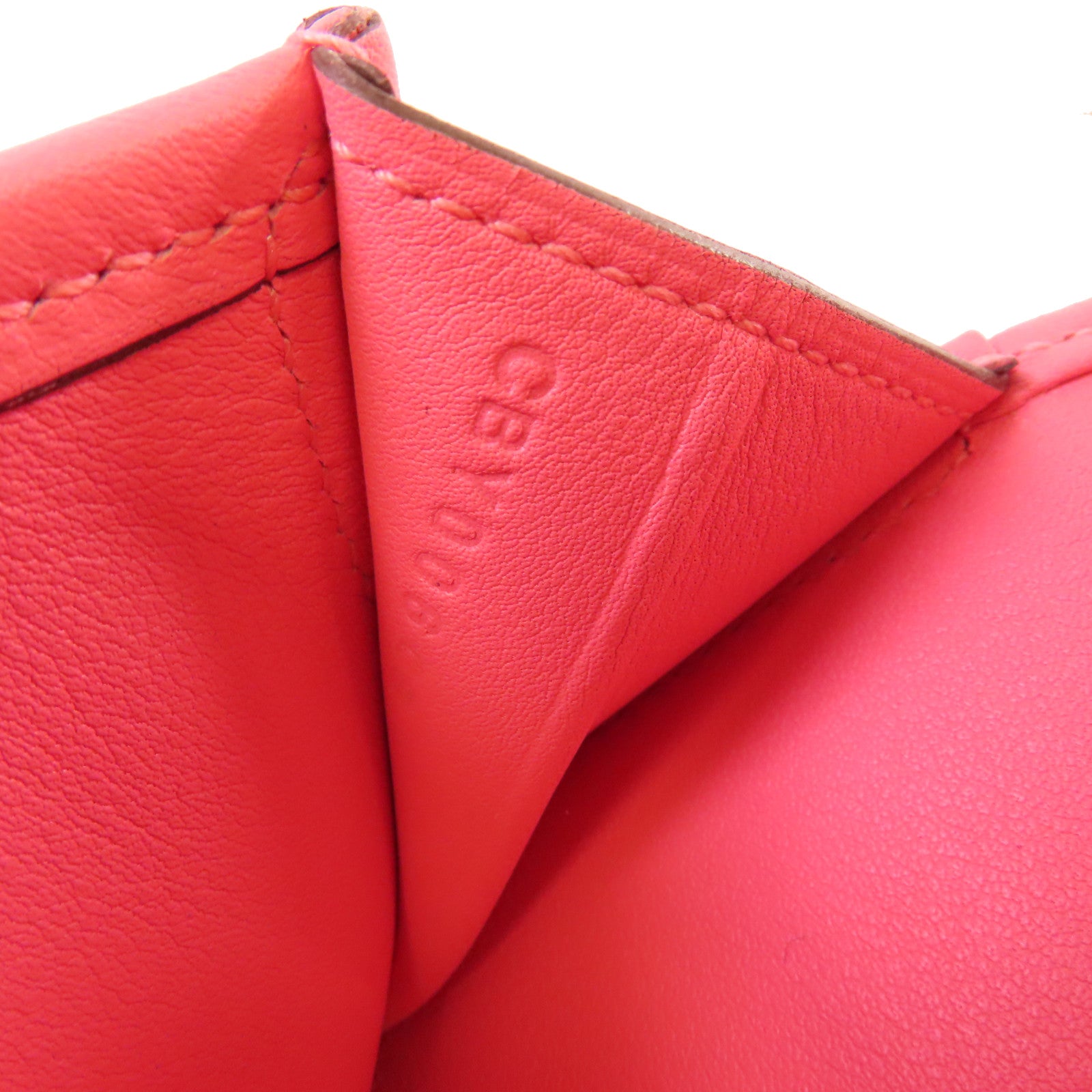 HERMES 【激減優惠】Swift皮革Jige Clutch手拿包Rose Confetti玫瑰糖果色