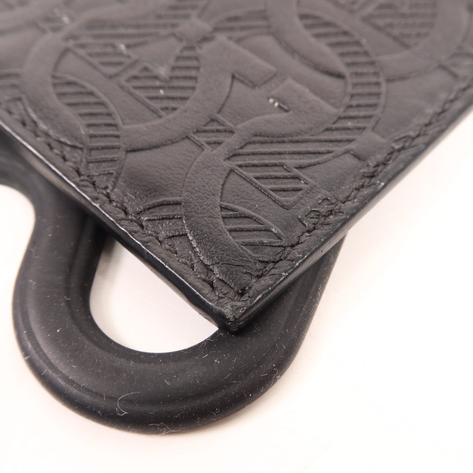 Salvatore Ferragamo 牛皮皮革Card Case銀扣卡片套