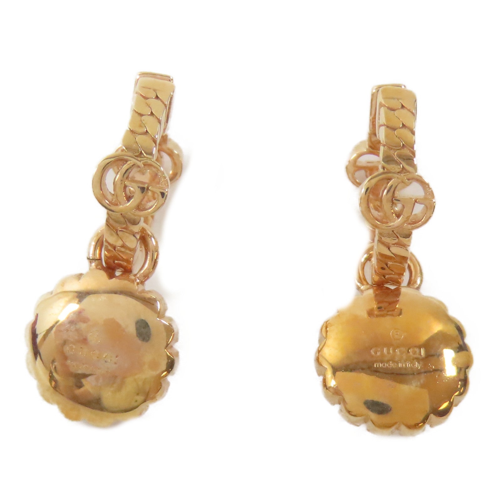 GUCCI 金屬Earrings耳環金色