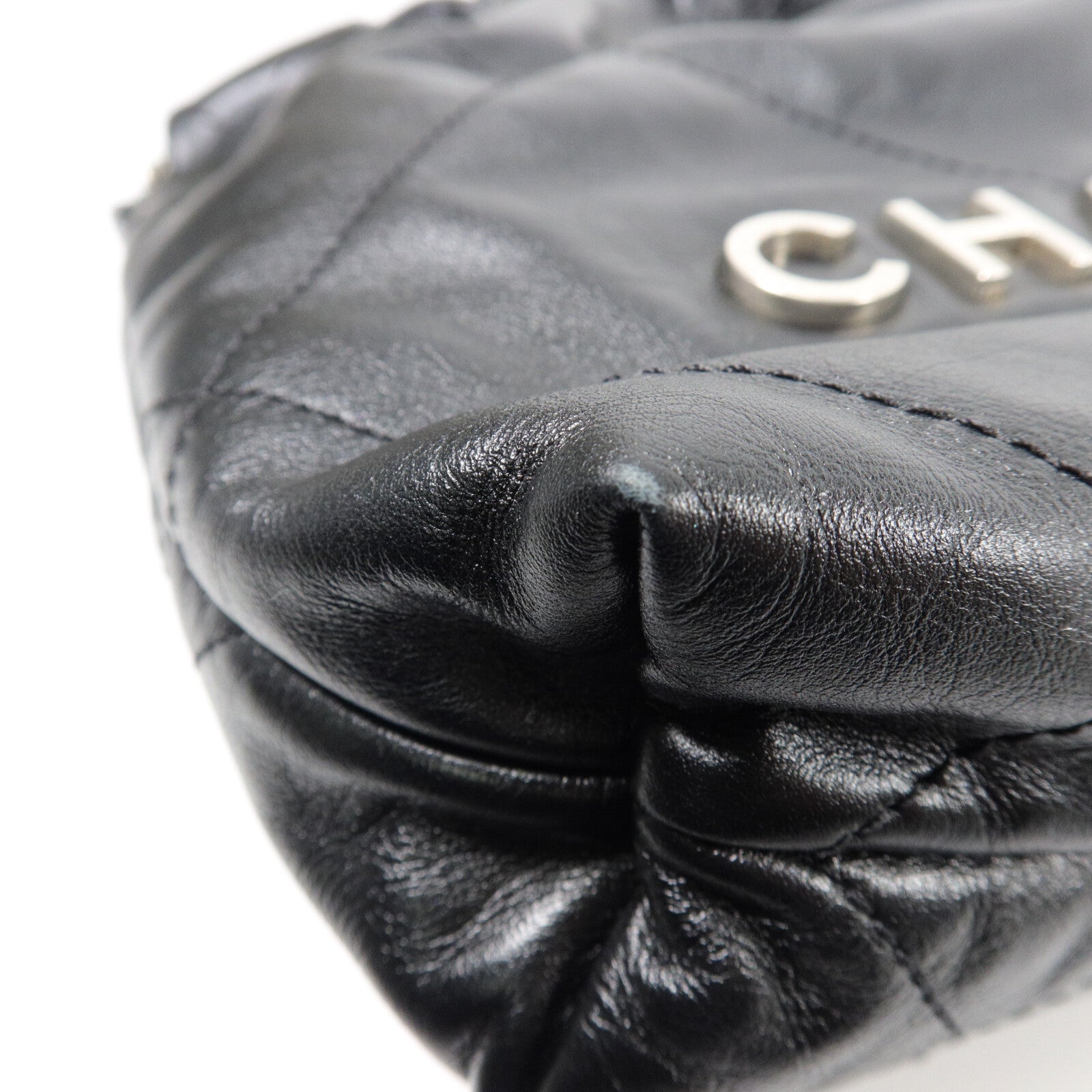 CHANEL 羊皮皮革Chanel 22 Mini鏈帶手挽肩背兩用袋