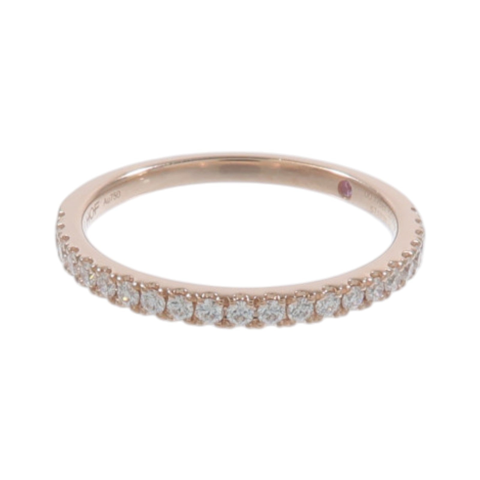 JEWELRY 18K玫瑰金Diamond Pink Sapphire Ring鑽石/粉紅藍寶石戒指