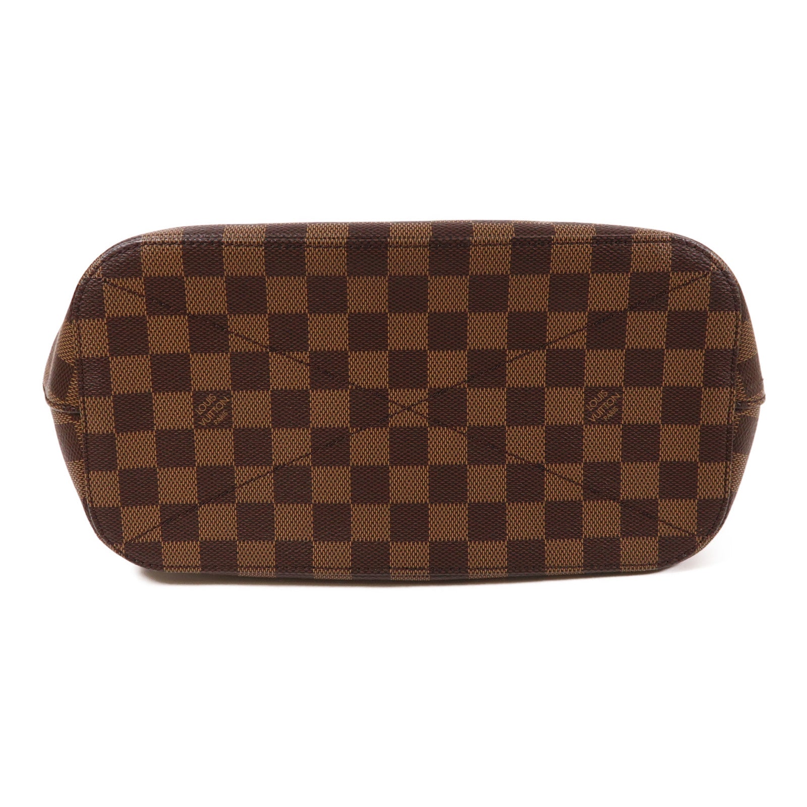 LOUIS VUITTON Damier Siena MM金扣手挽肩背兩用袋