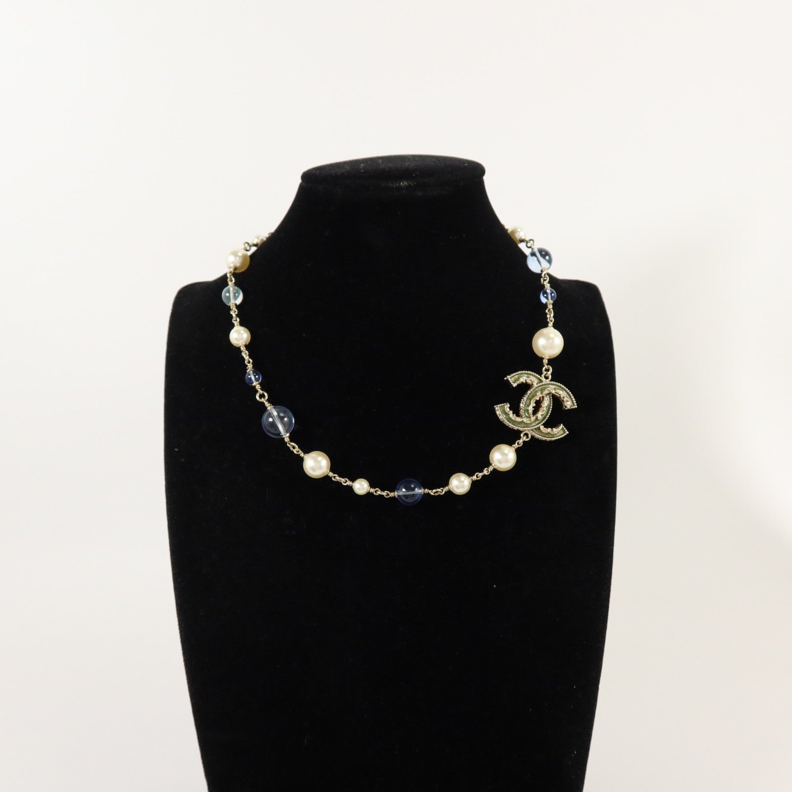 CHANEL 金屬/琺瑯/PVC Necklace項鏈