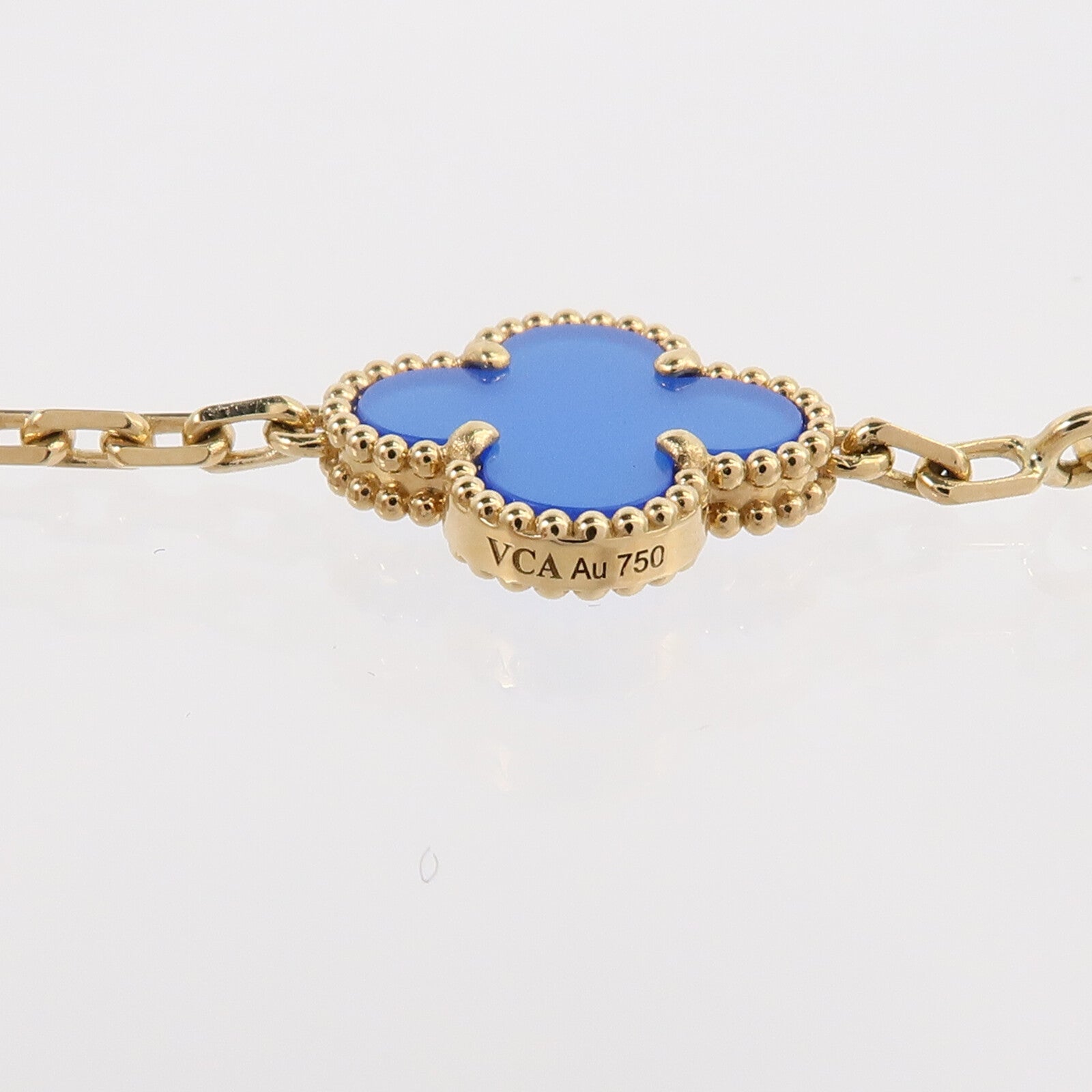 Van Cleef & Arpels 18K黃金Vintage Alhambra Bracelet手鏈