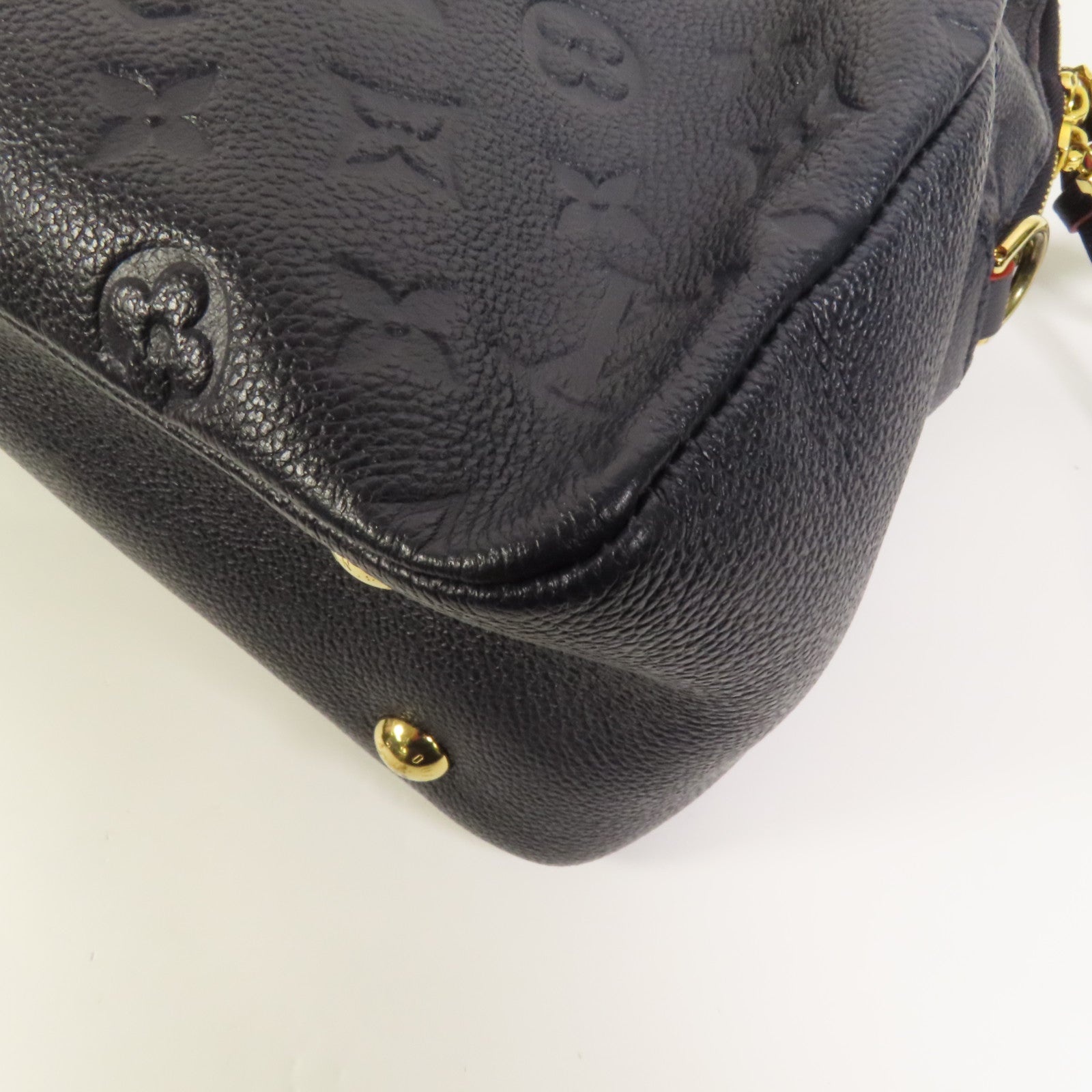 LOUIS VUITTON Monogram Empreinte Ponthieu PM金扣手挽肩背兩用袋