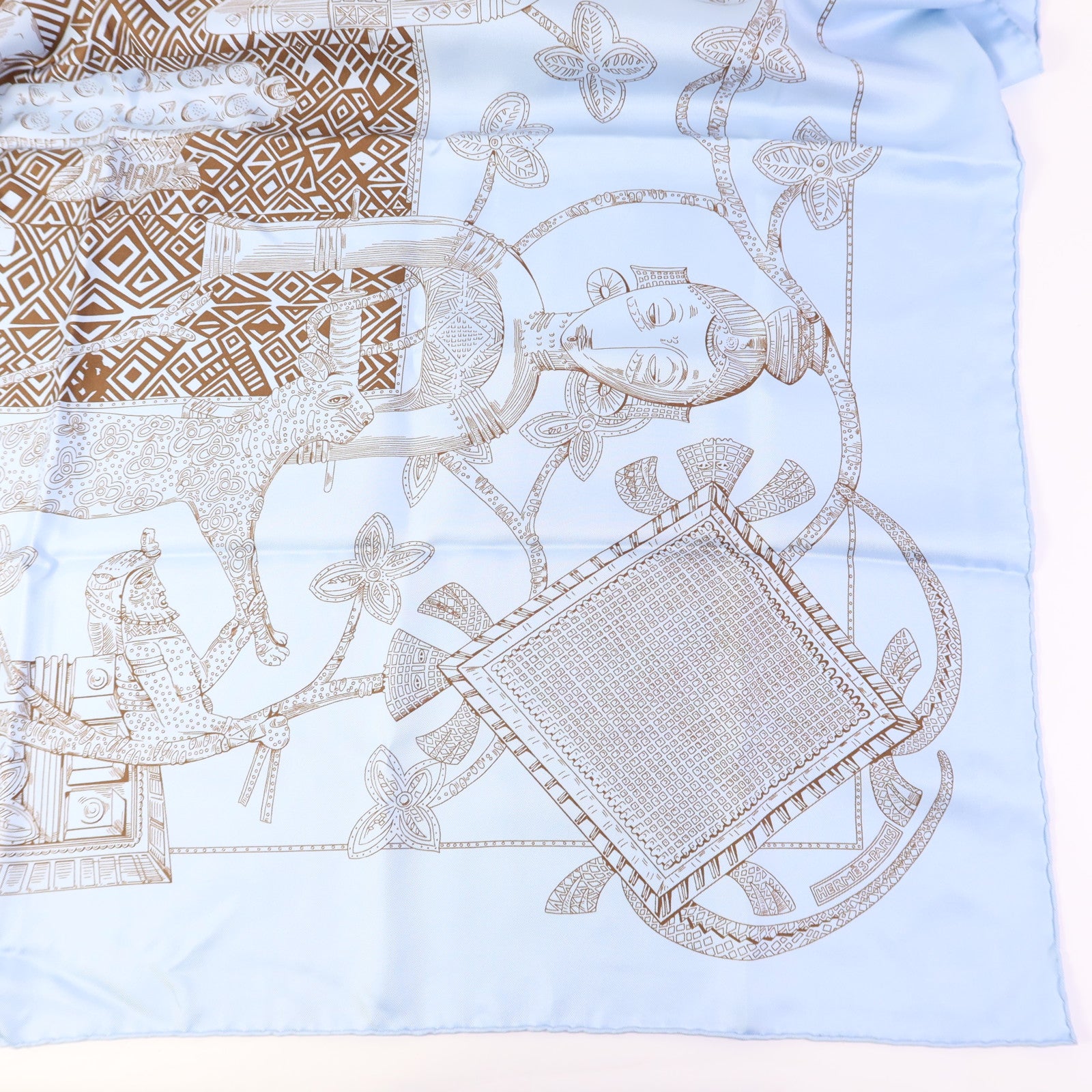 HERMES 絲質Scarf絲巾