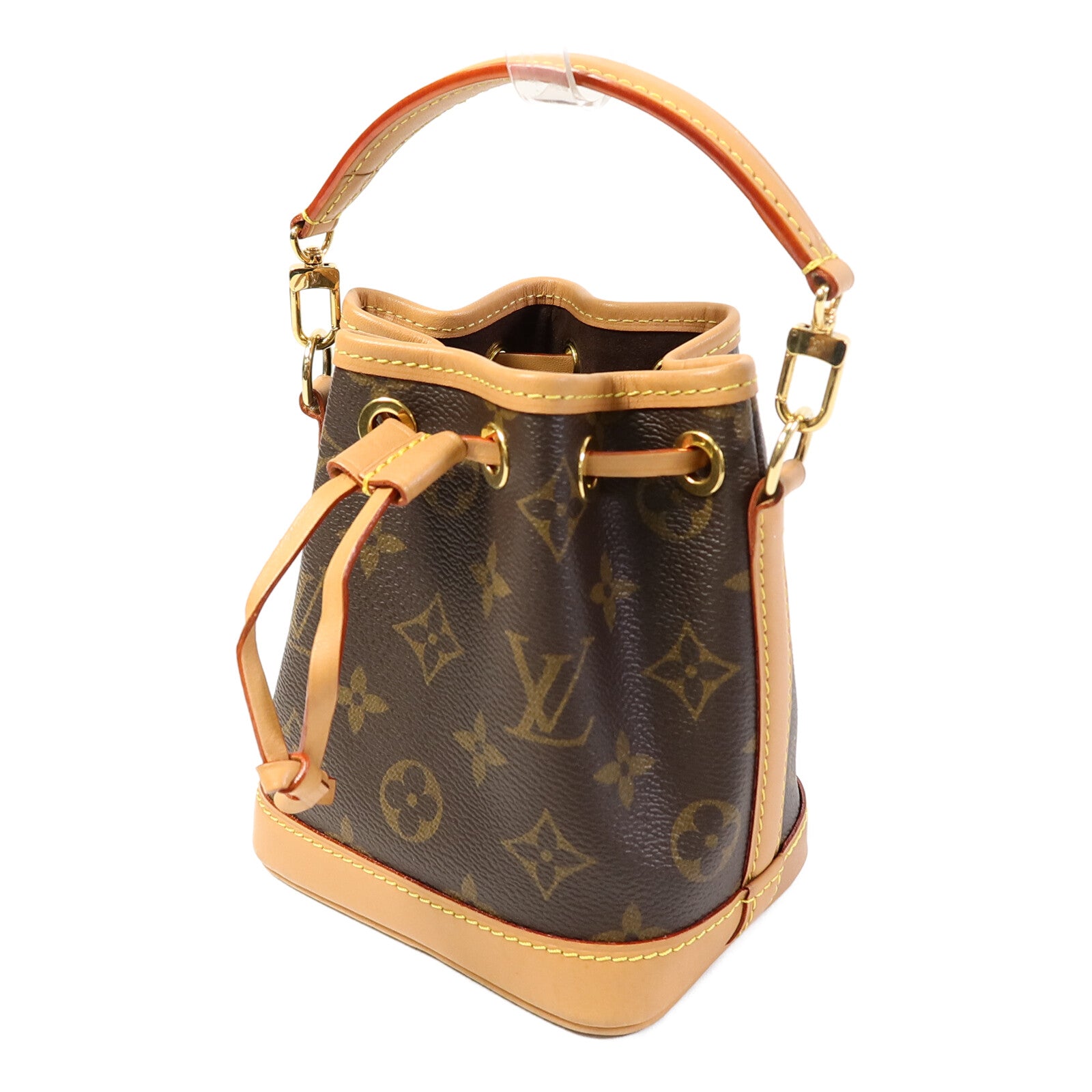 LOUIS VUITTON Monogram Nano Noe手挽肩背兩用袋