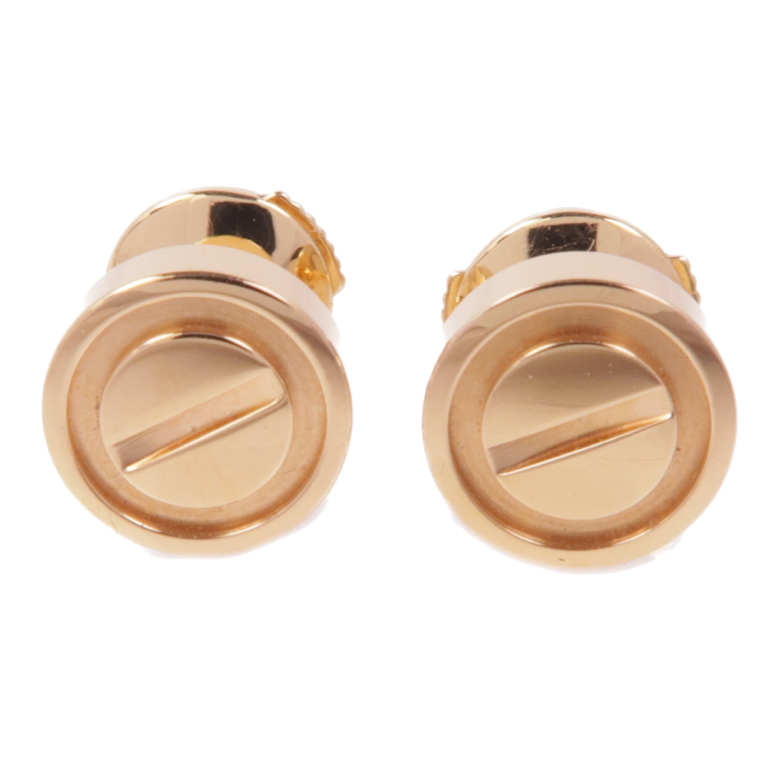 CARTIER 18K玫瑰金Love Earrings耳環