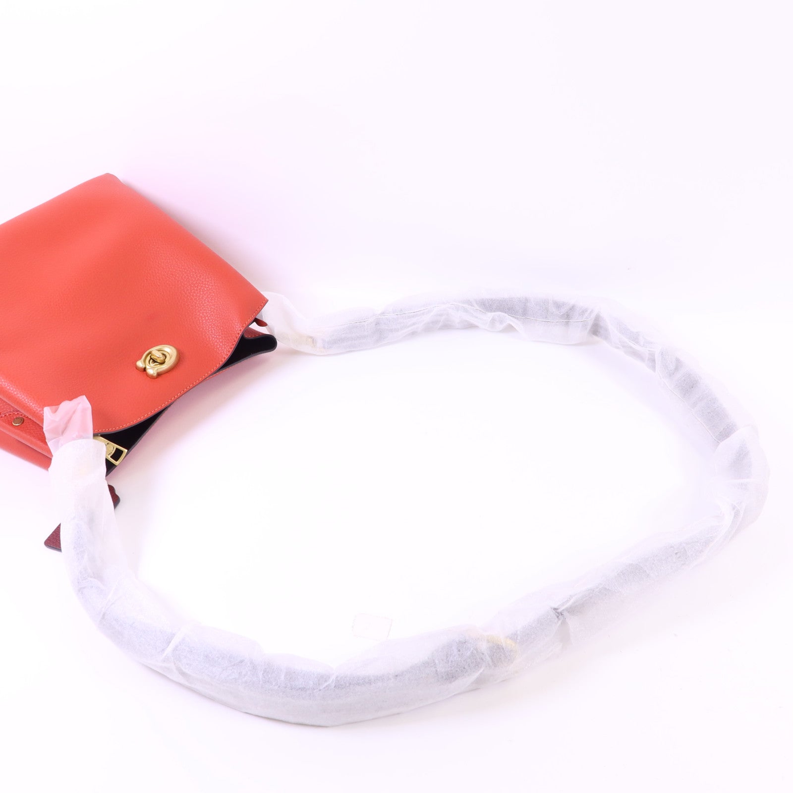 COACH 牛皮皮革Willow Bucket Bag金扣肩背袋