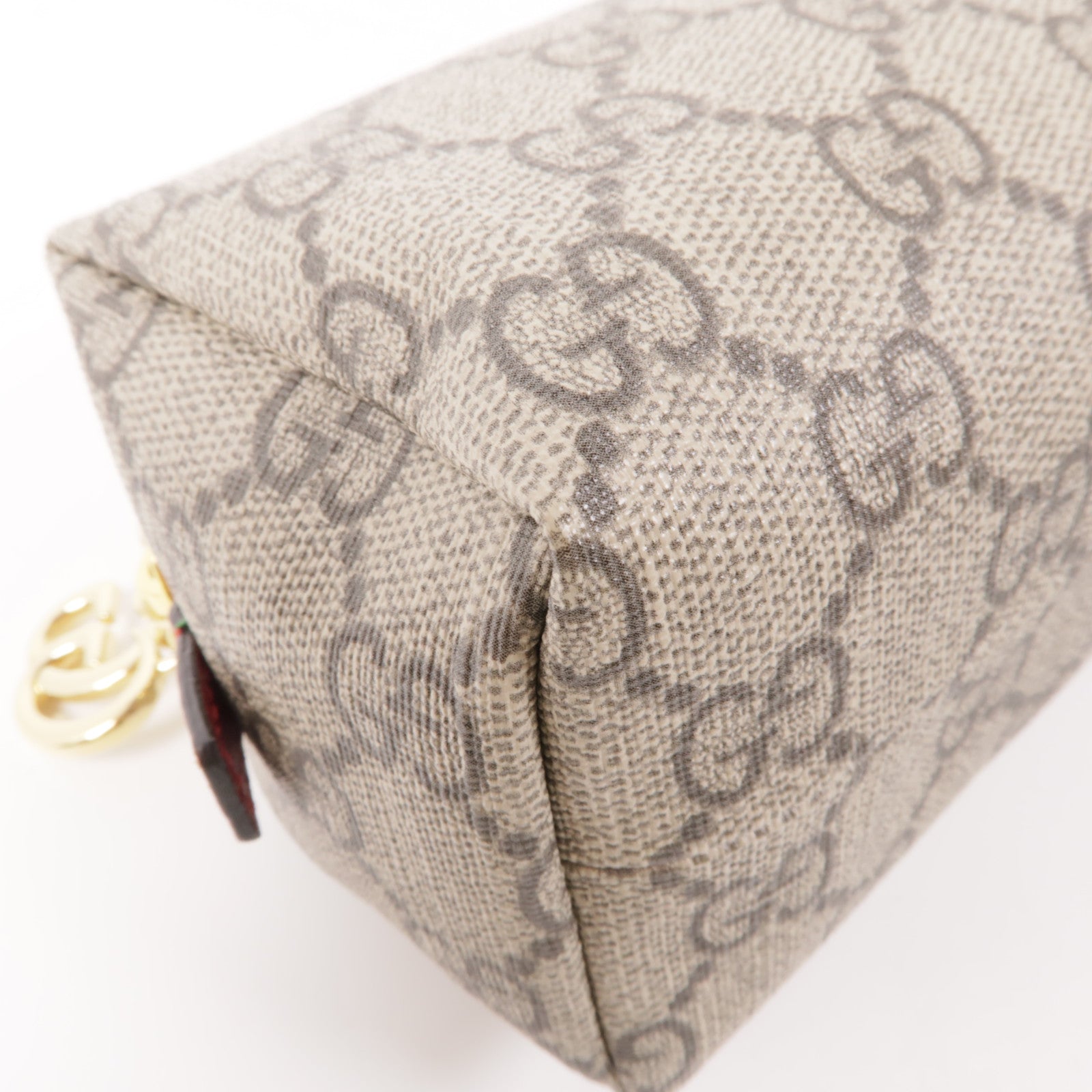 GUCCI 塗層帆布Ophidia GG Cosmetic Bag金扣手拿包