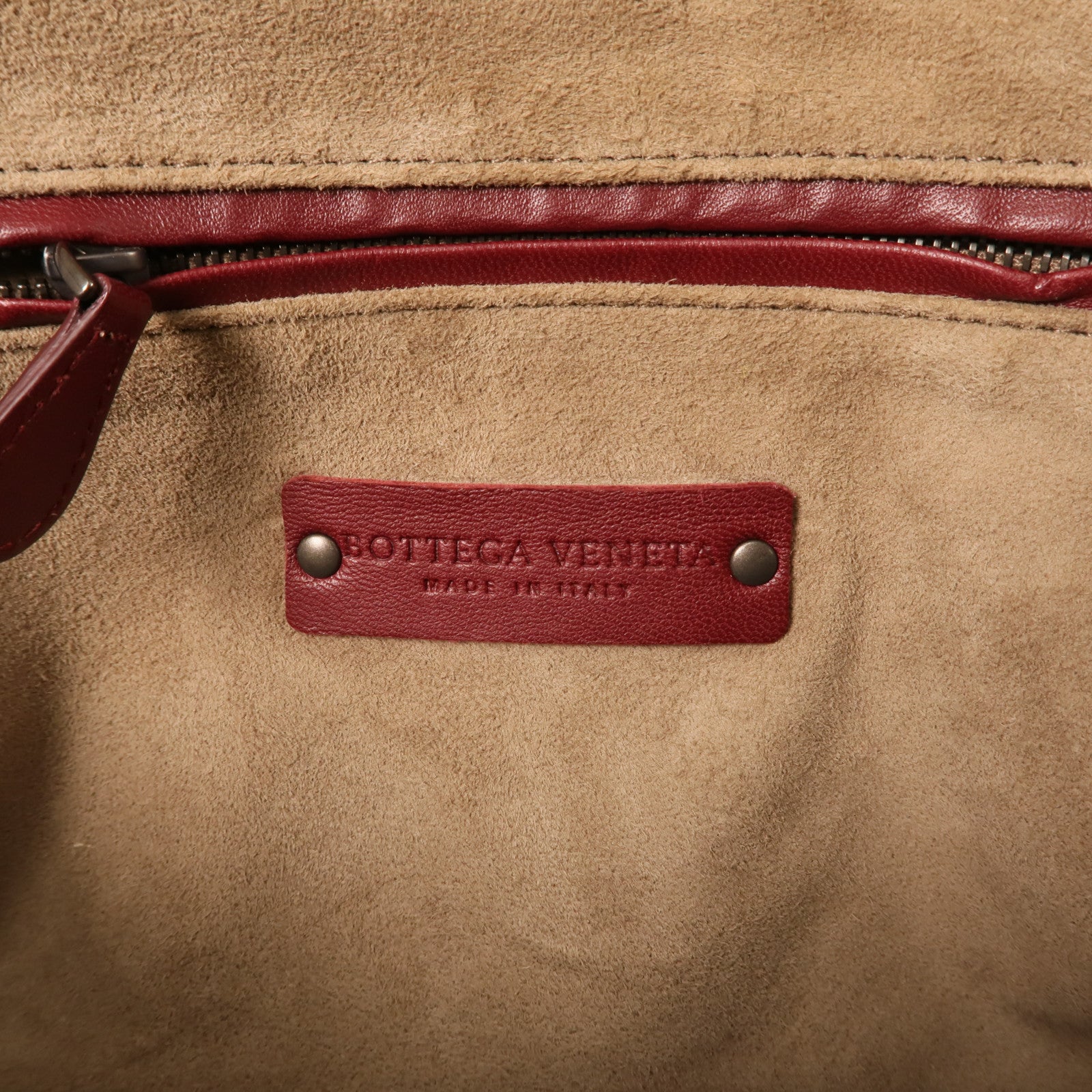BOTTEGA VENETA 羊皮皮革Shoulder Bag銀扣肩背袋
