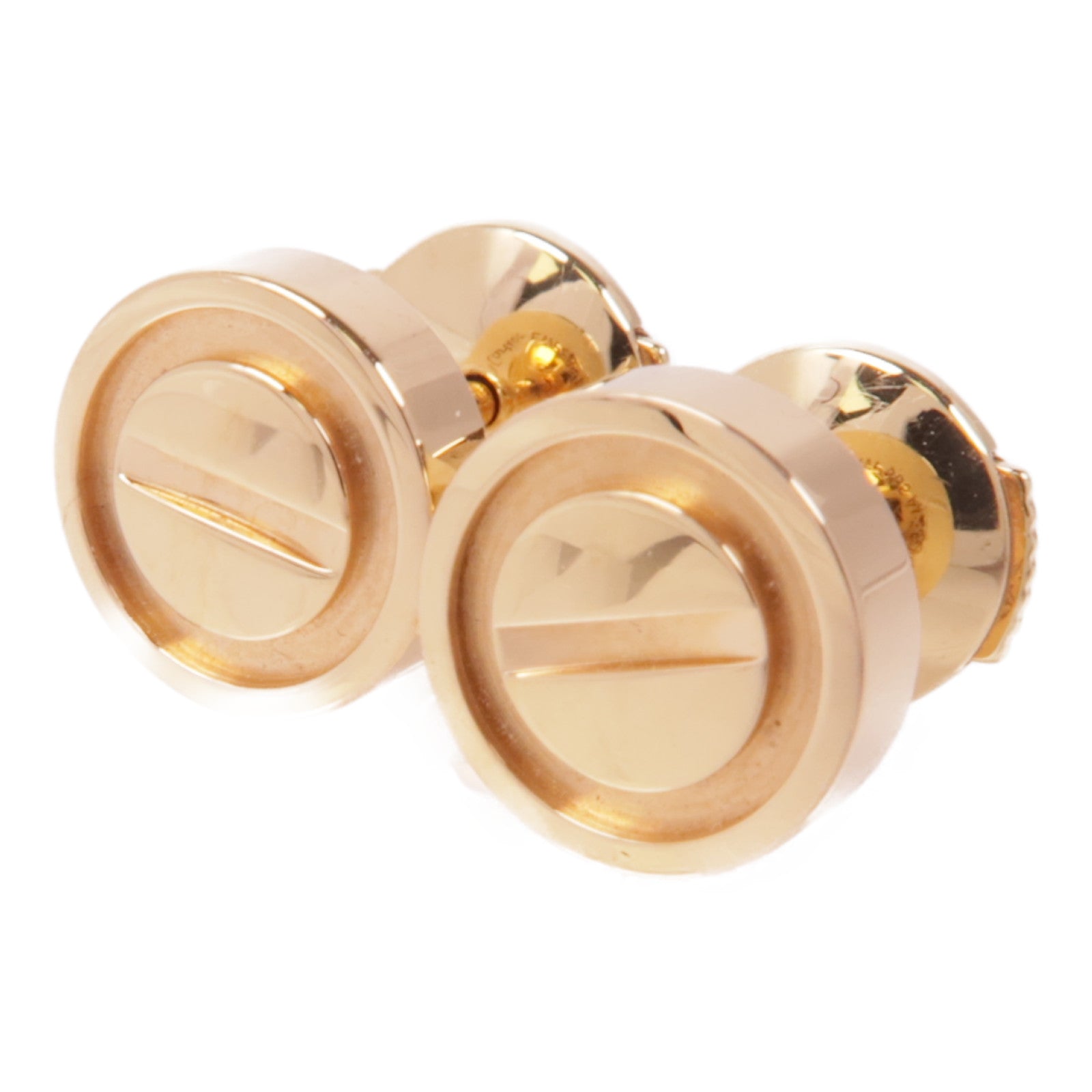 CARTIER 18K玫瑰金Love Earrings耳環