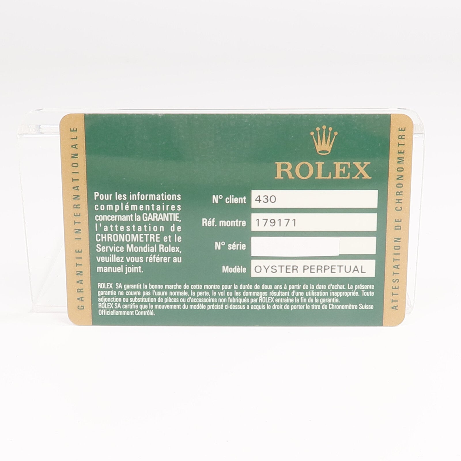 ROLEX Datejust 179171