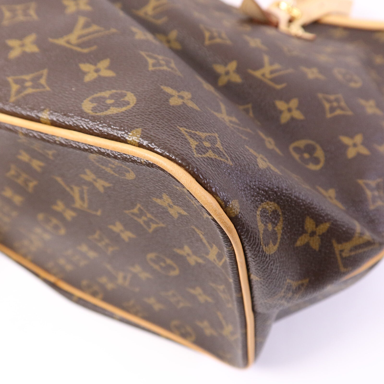 LOUIS VUITTON Monogram Palermo GM金扣手挽肩背兩用袋棕色