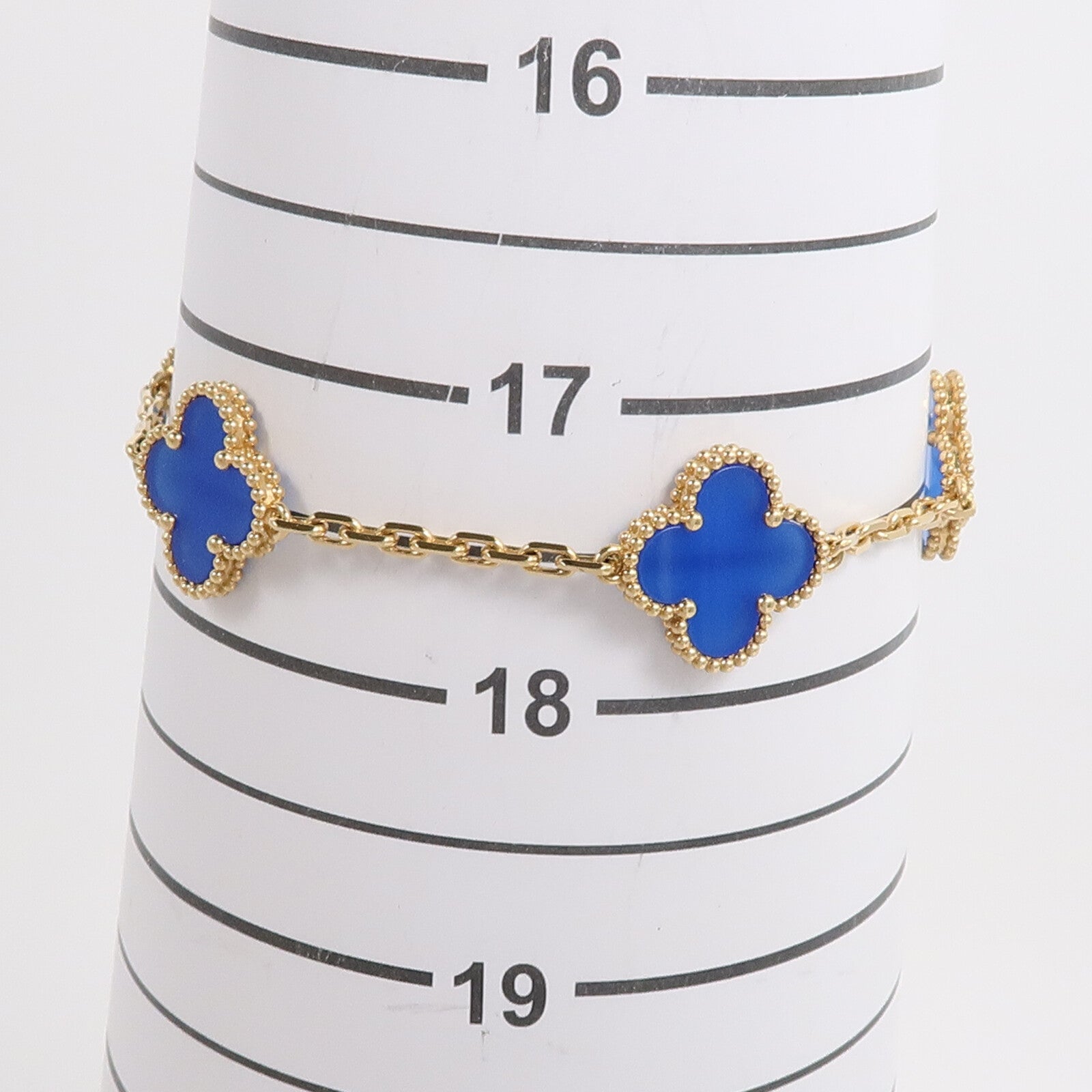 Van Cleef & Arpels 18K黃金Vintage Alhambra Bracelet手鏈