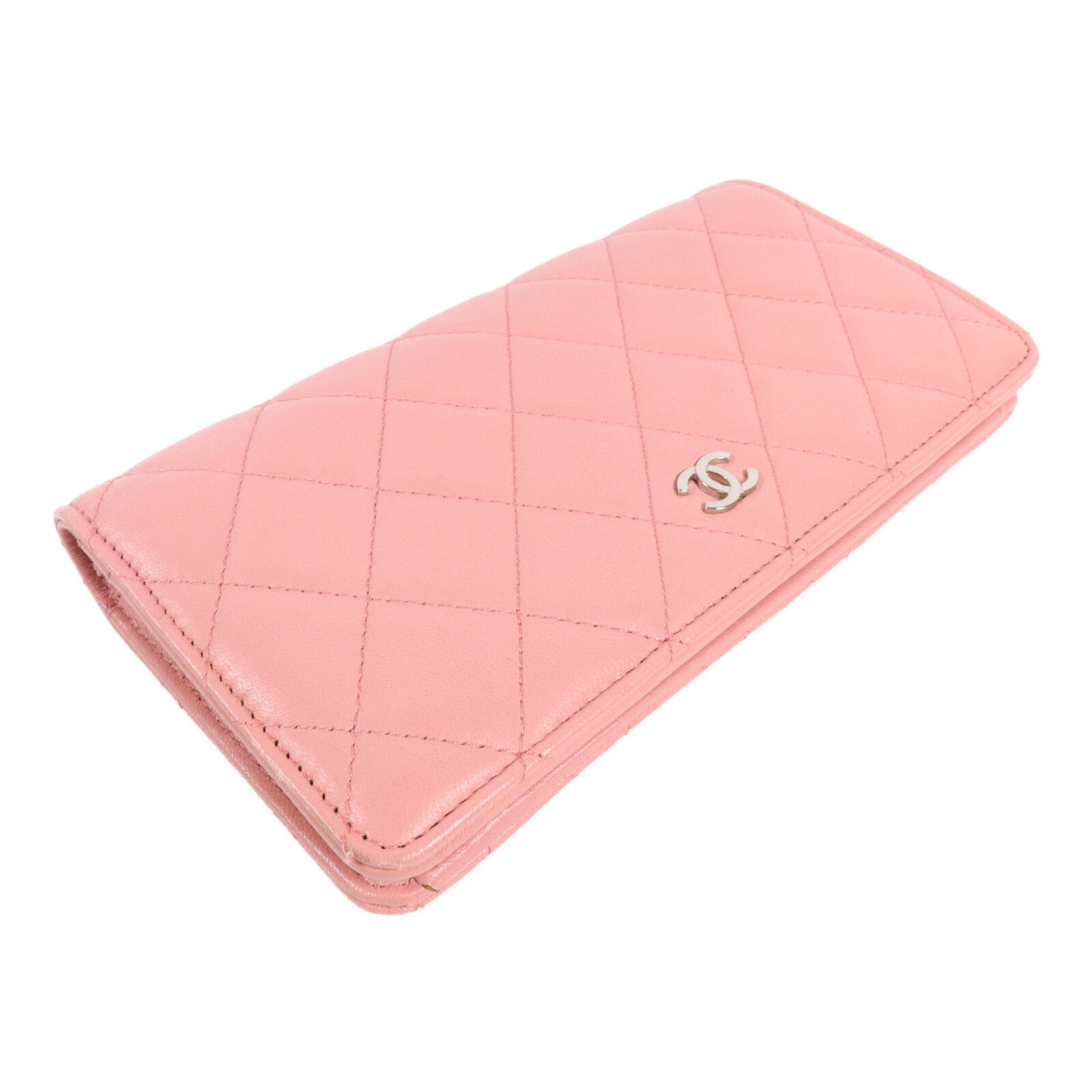 CHANEL 羊皮皮革Long Wallet長錢包