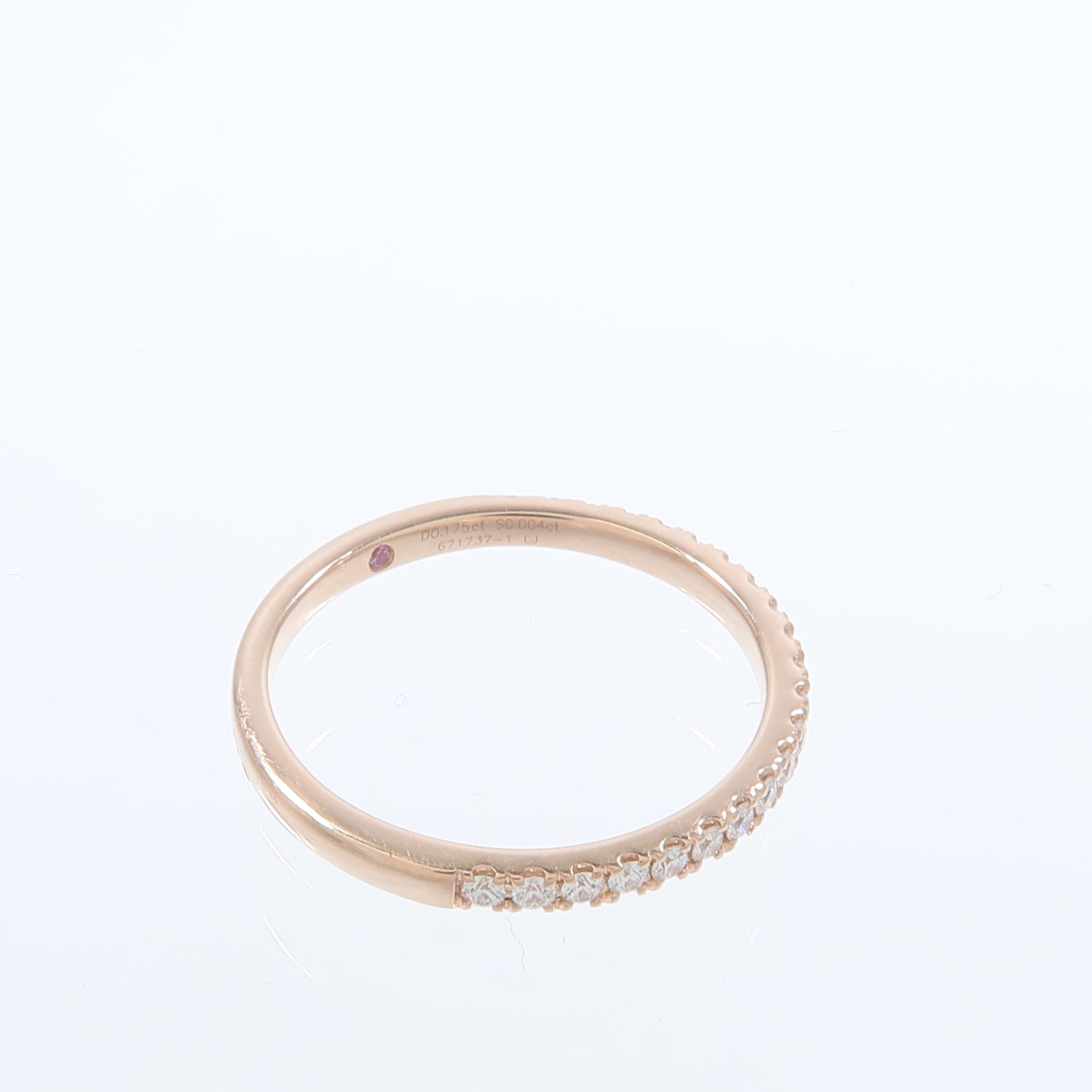 JEWELRY 18K玫瑰金Diamond Pink Sapphire Ring鑽石/粉紅藍寶石戒指