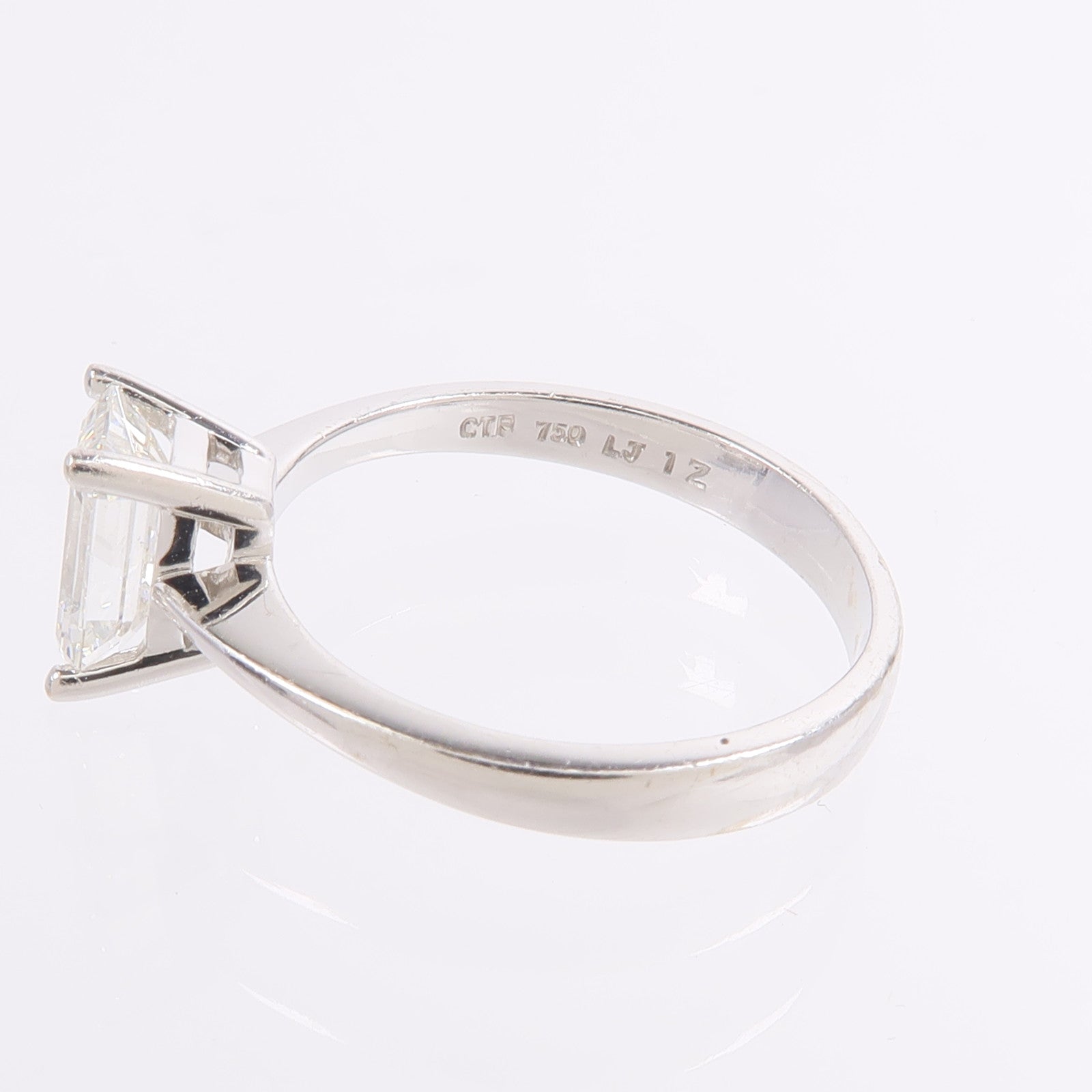 JEWELRY 18K白金Diamond Ring鑽石戒指