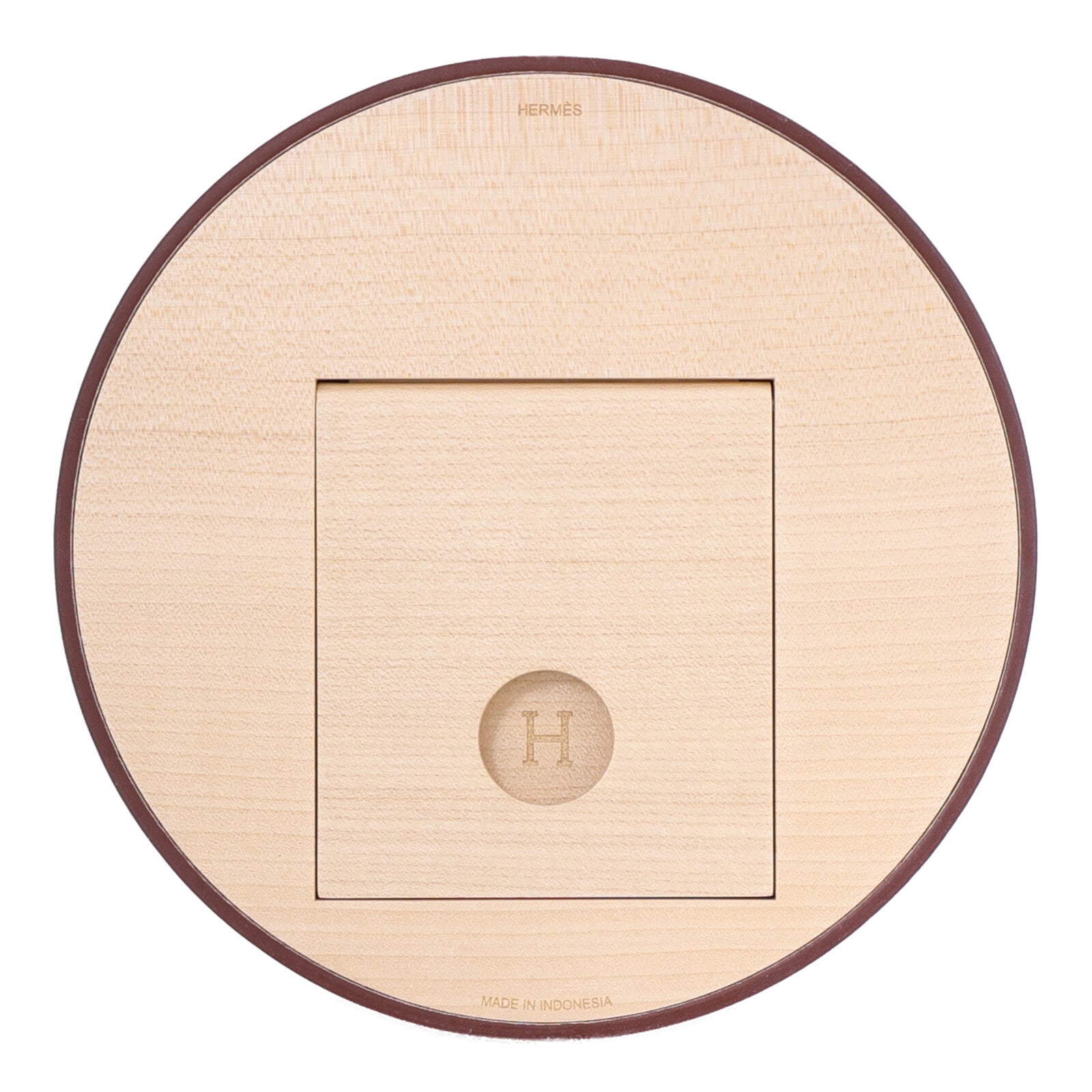 HERMES 牛皮皮革Circe Mirror鏡