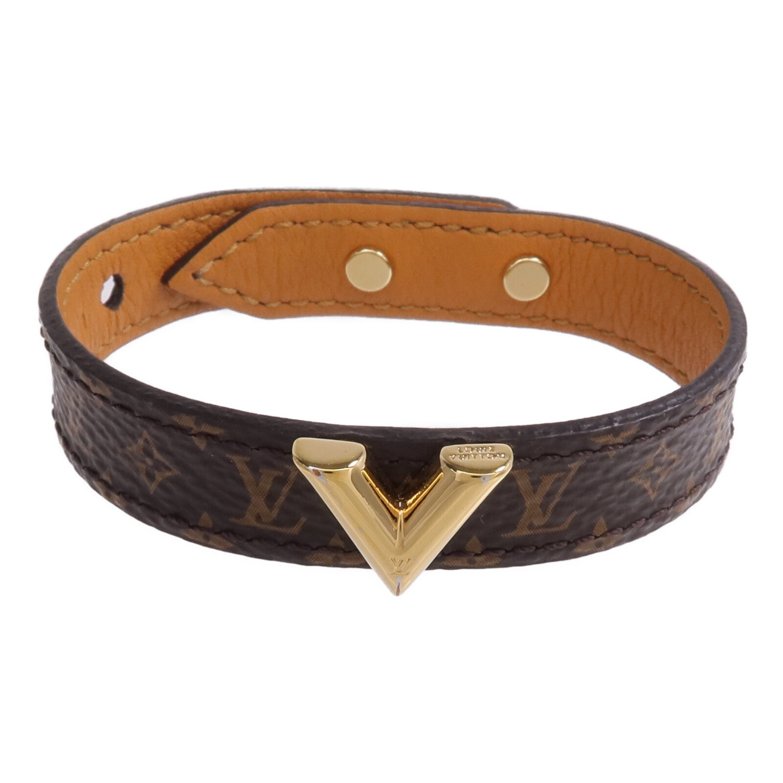 LOUIS VUITTON Monogram Essential V Bracelet手帶