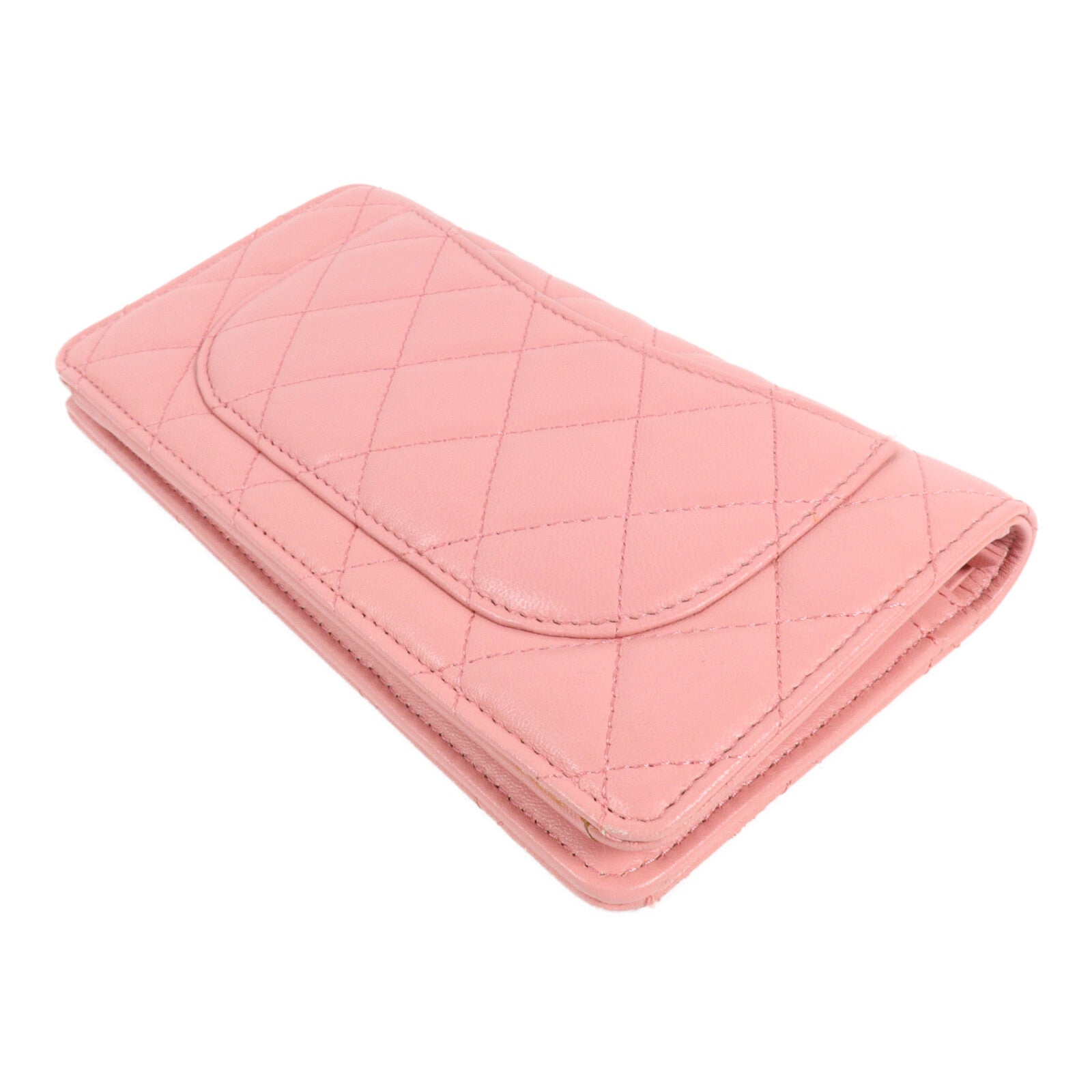 CHANEL 羊皮皮革Long Wallet長錢包