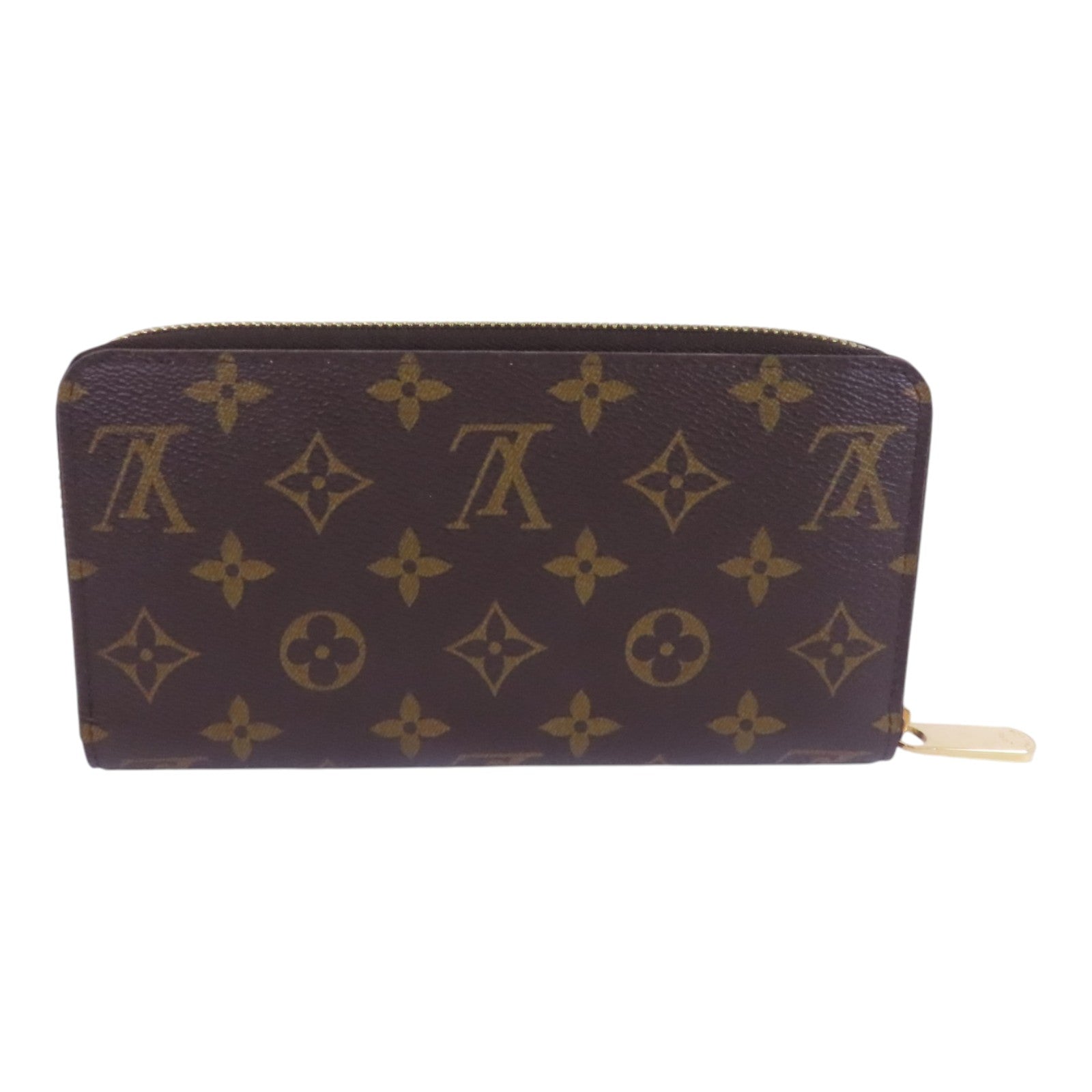 LOUIS VUITTON Monogram Zipper Long Wallet金扣拉鏈長錢包