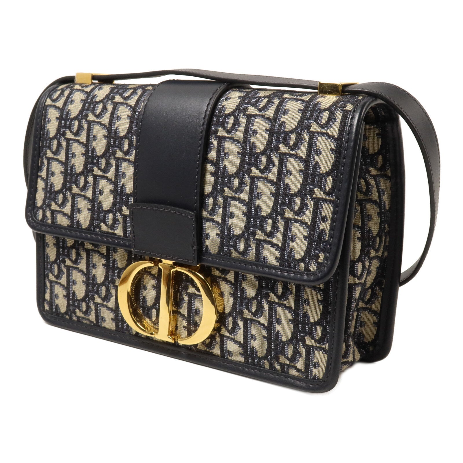 Dior 帆布30 Montaigne Medium肩背袋