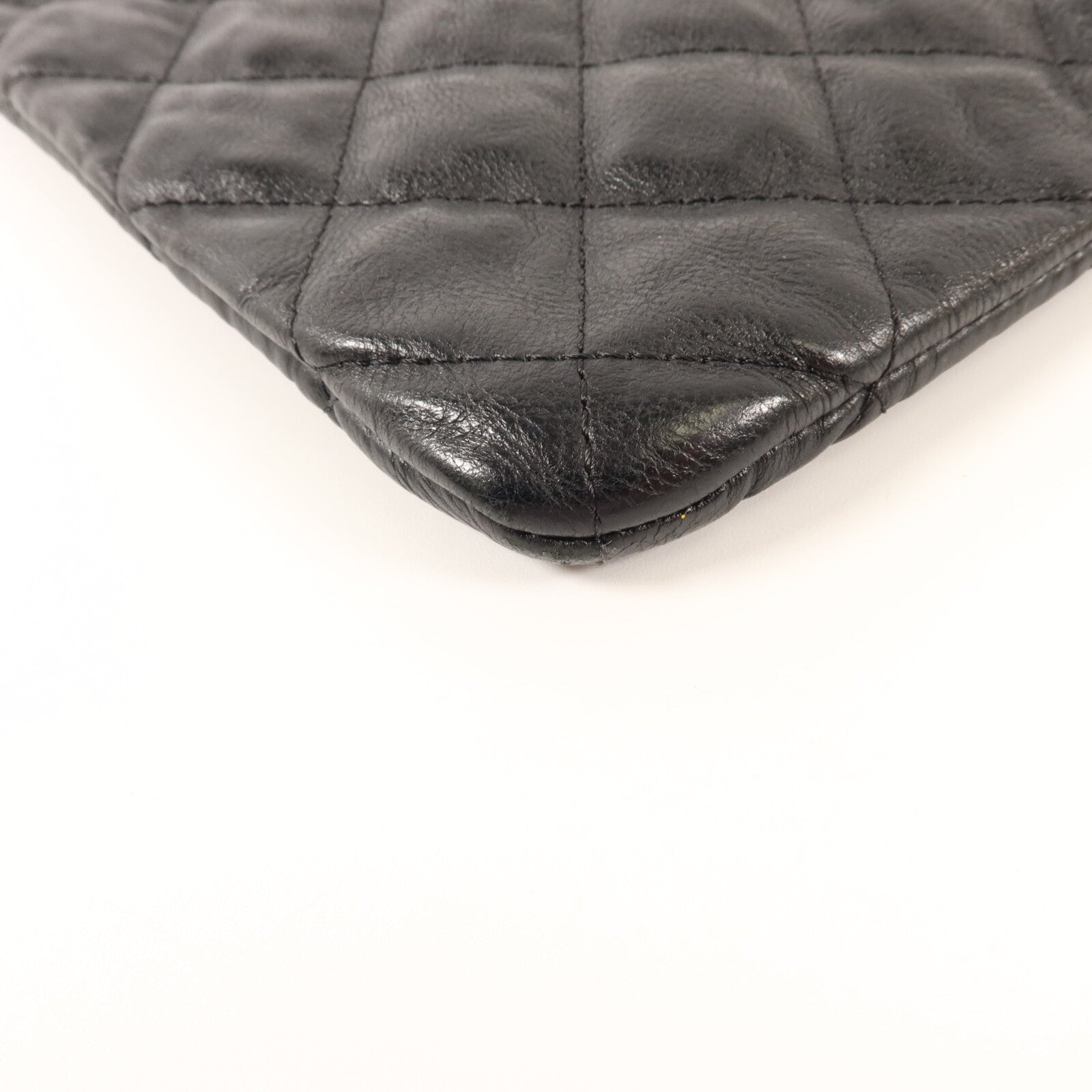 CHANEL 牛皮皮革Pouch手拿包