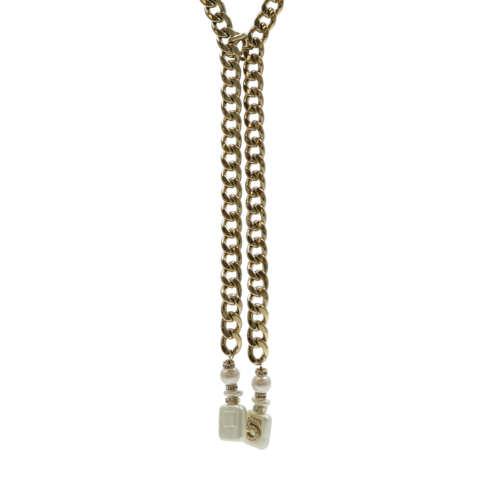 CHANEL 金屬/PVC Necklace項鍊