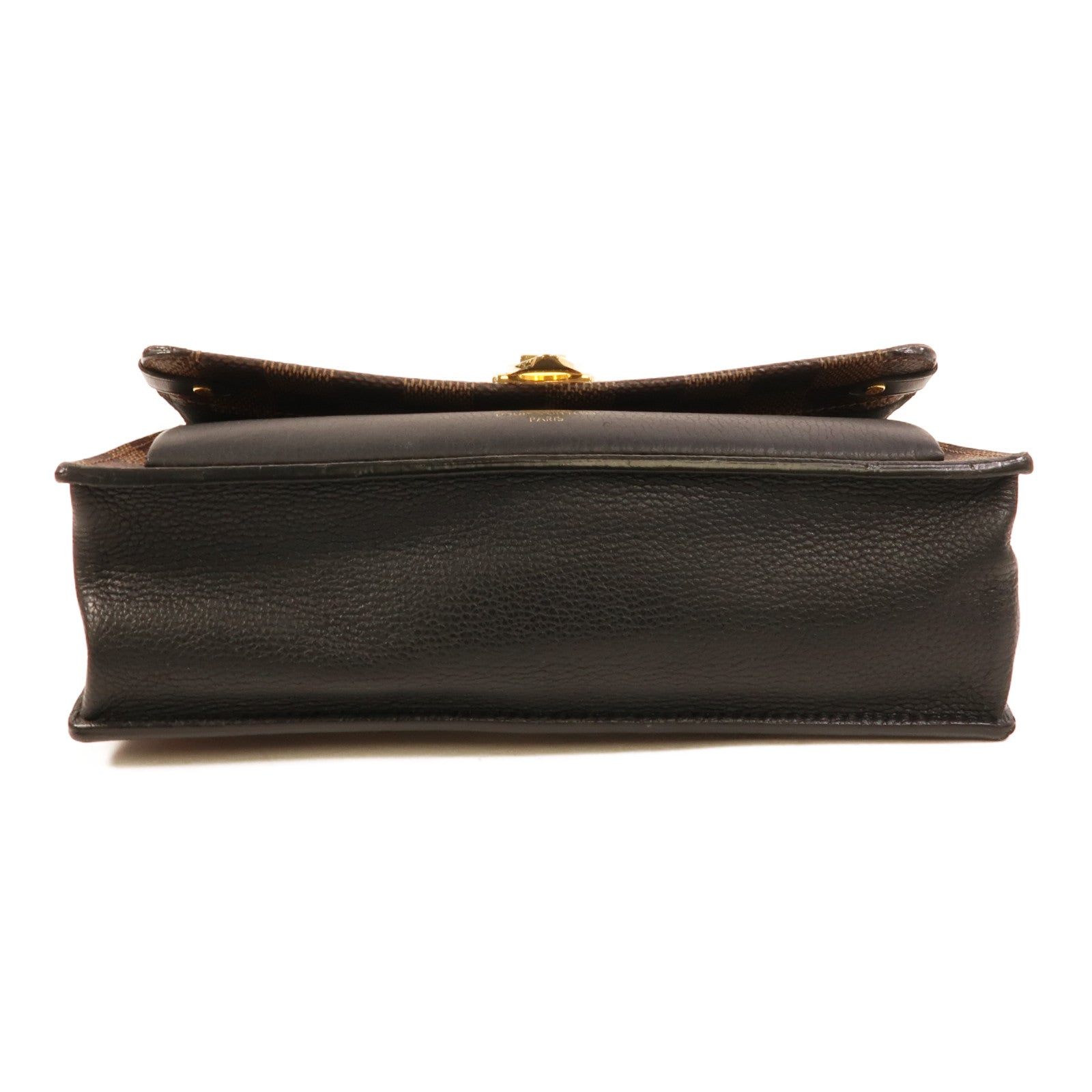 LOUIS VUITTON Damier Vavin PM金扣鏈帶肩背袋
