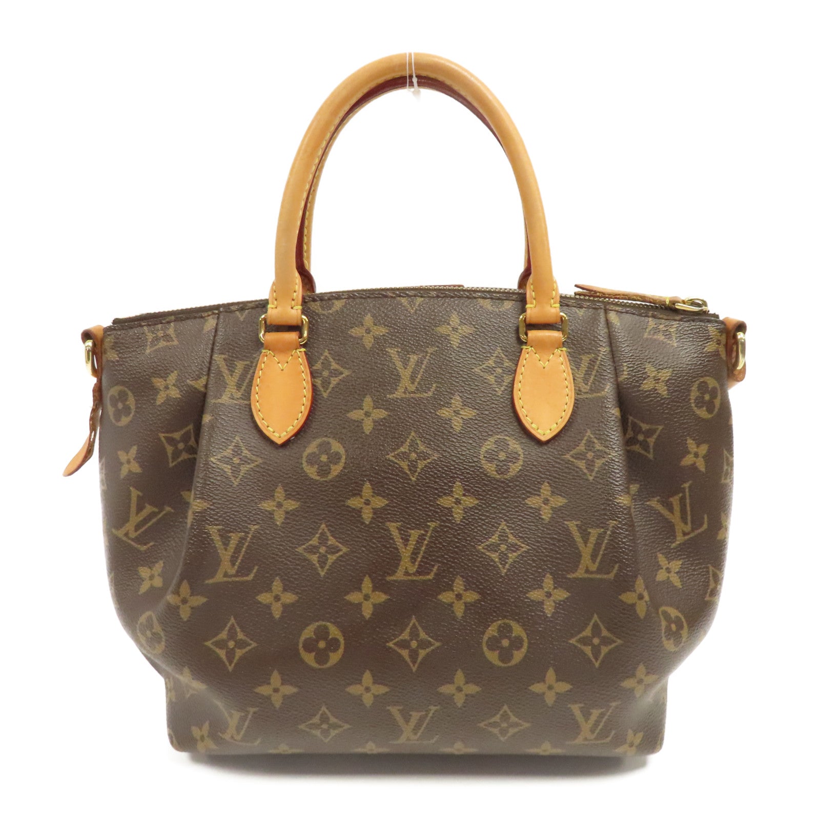 LOUIS VUITTON 【激減優惠】Monogram Turenne PM金扣手挽肩背兩用袋棕色