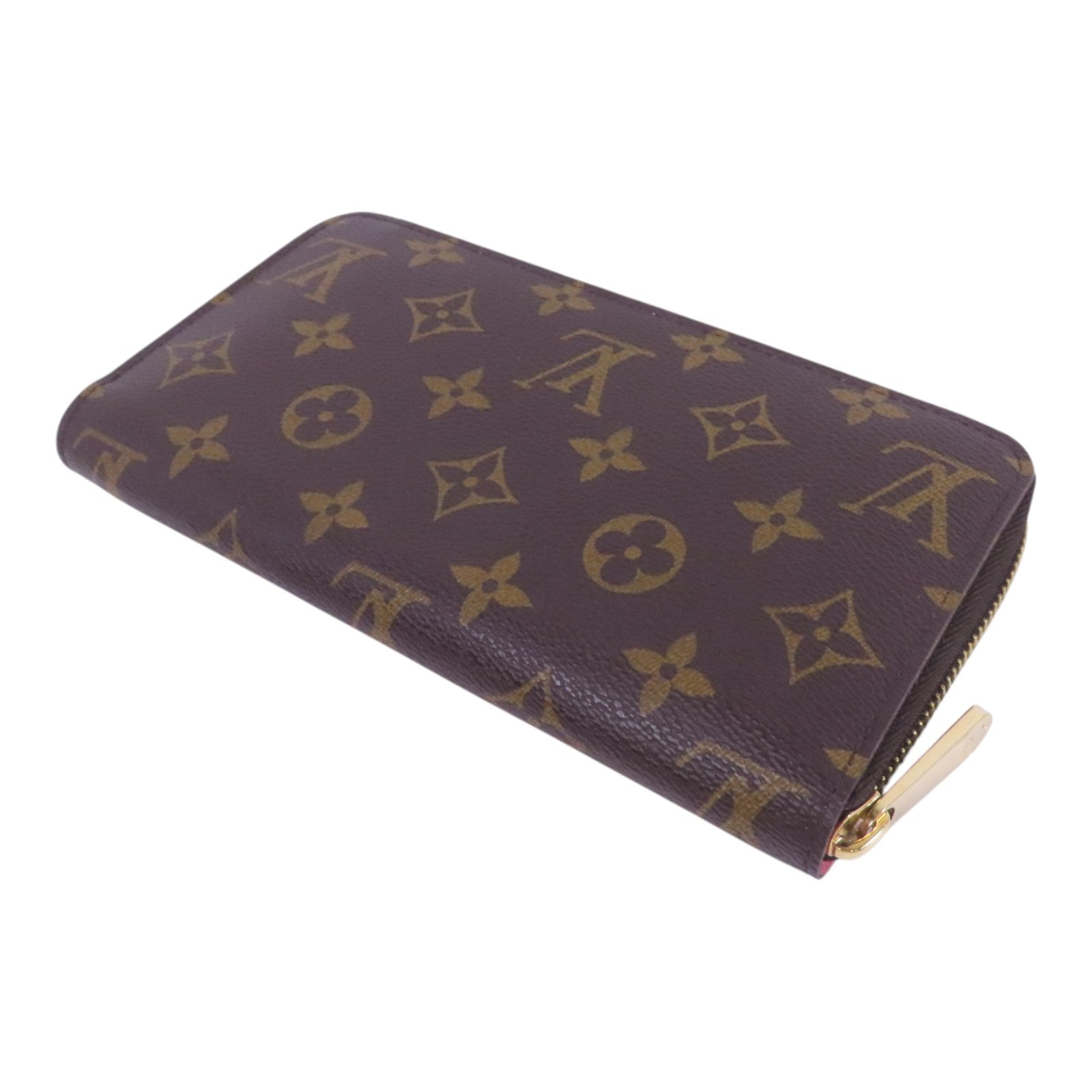 LOUIS VUITTON Monogram Zipper Long Wallet金扣拉鏈長錢包