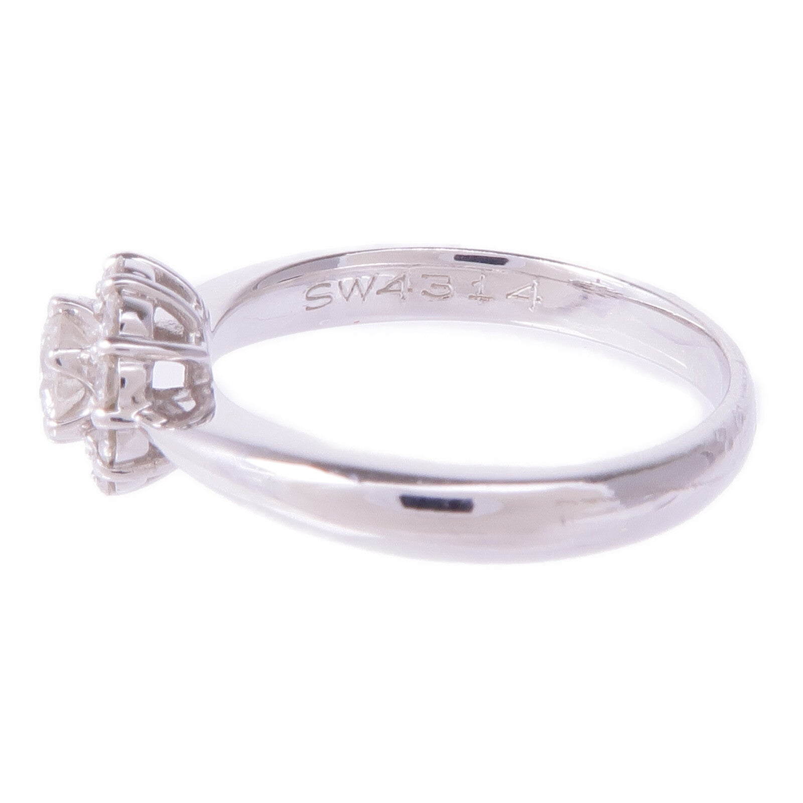 JEWELRY PT900鉑金Diamond Ring鑽石戒指US#5.5