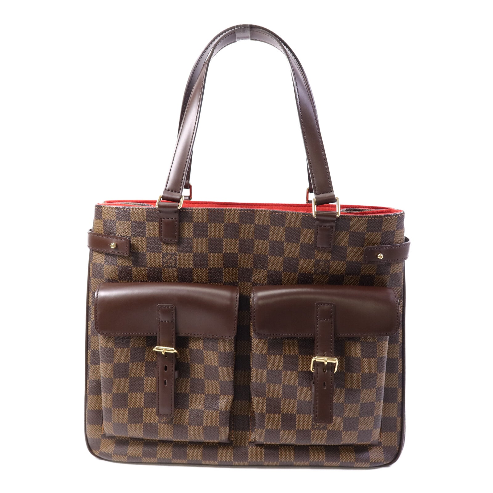 LOUIS VUITTON Damier Uzes Tote Bag金扣手挽袋