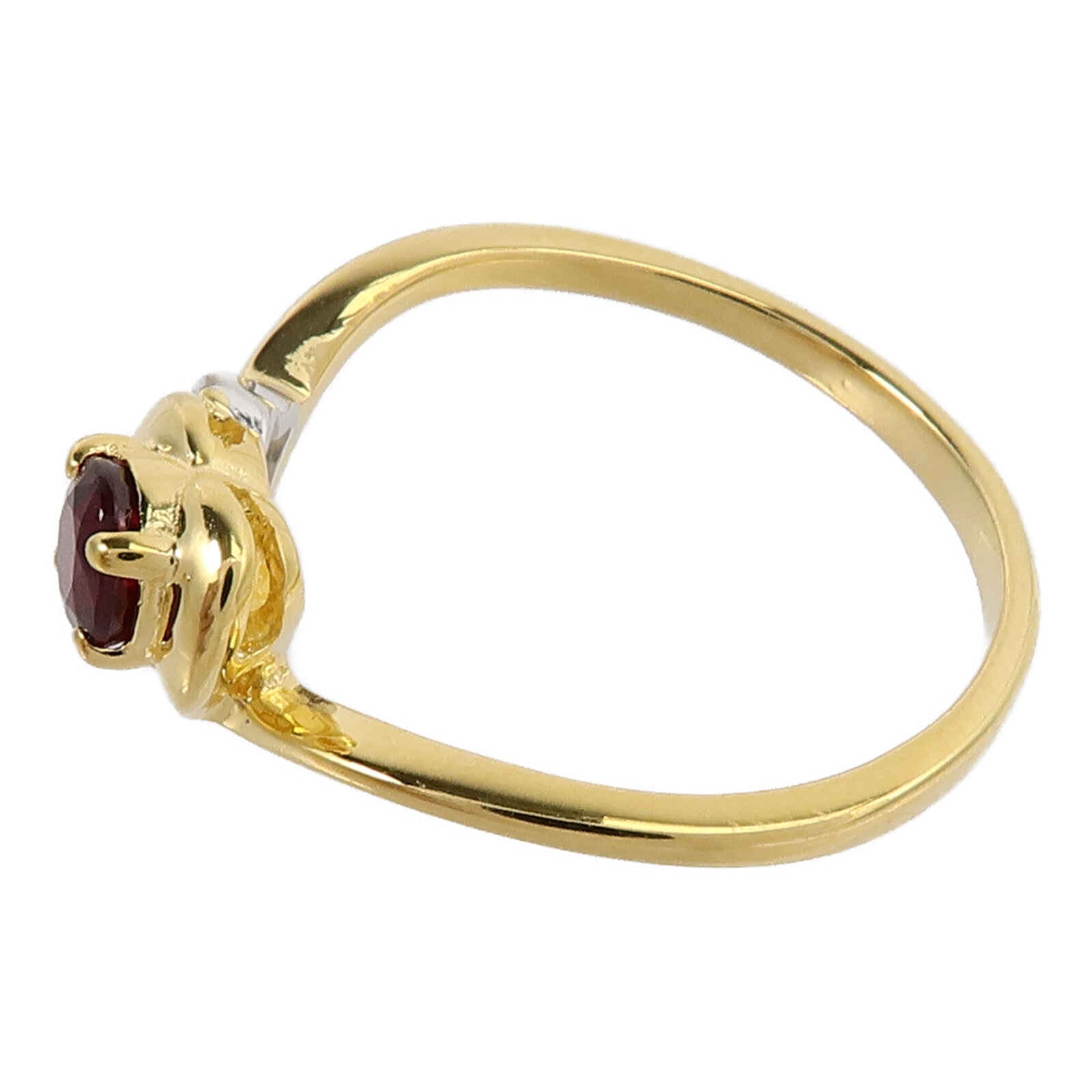 JEWELRY 18K黃金Ruby Diamond Ring紅寶石鑽石戒指