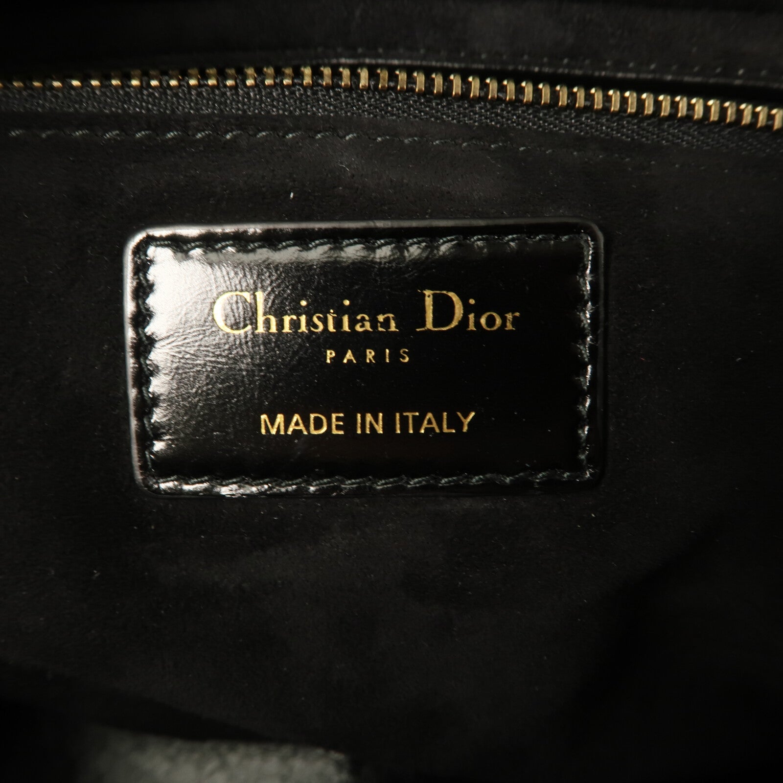 Dior 牛皮皮革Lady Dior手挽肩背兩用袋
