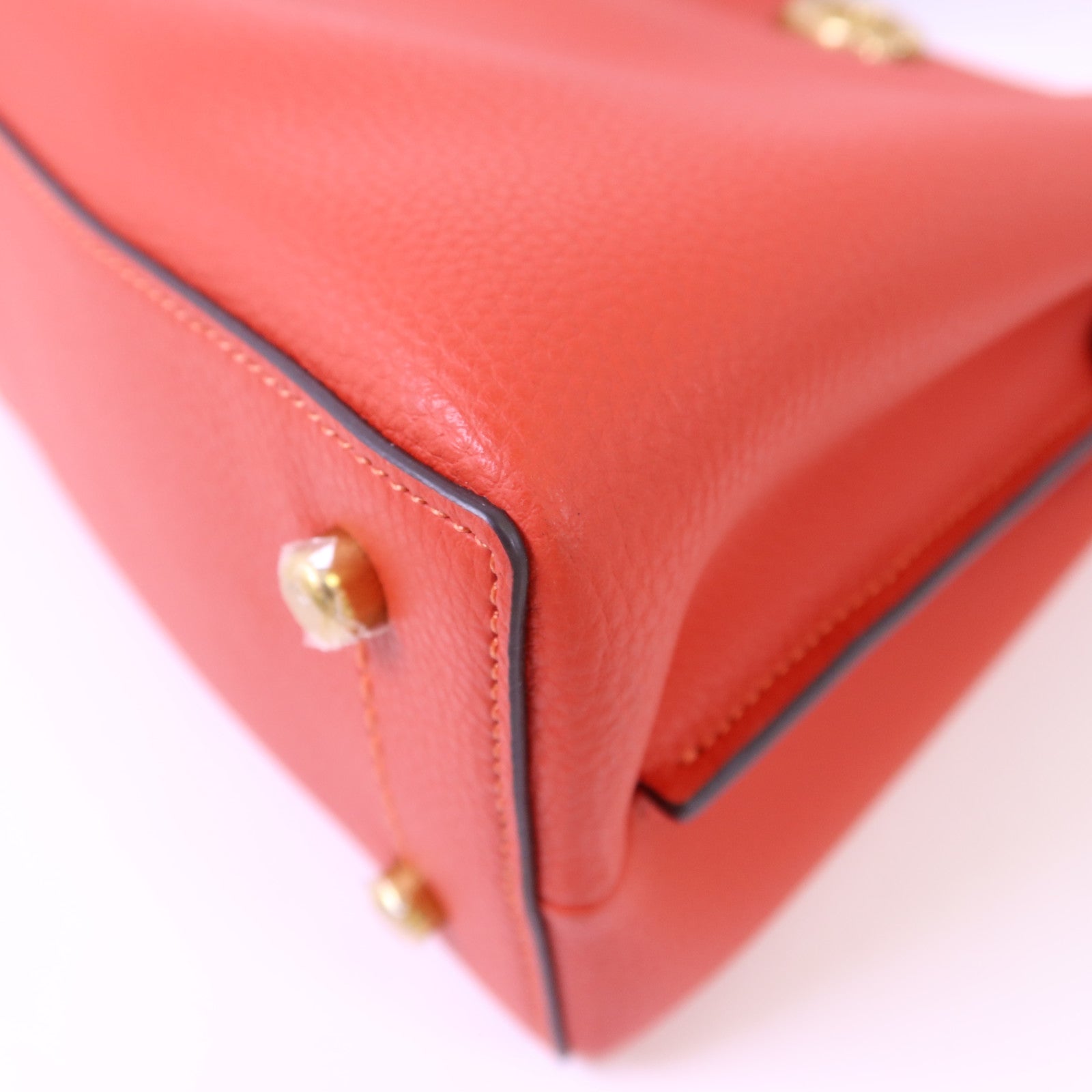 COACH 牛皮皮革Willow Bucket Bag金扣肩背袋
