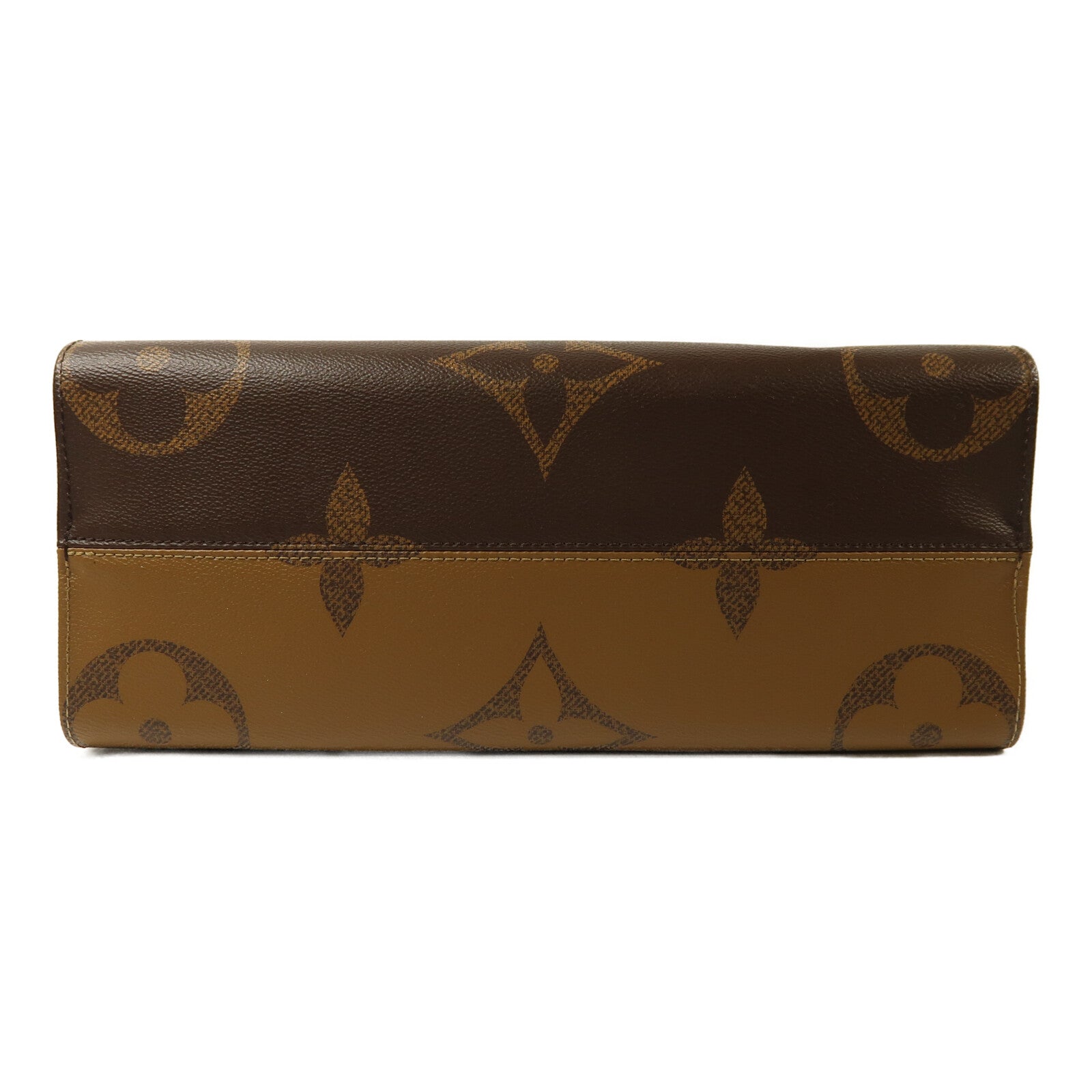 LOUIS VUITTON Monogram Giant Reverse On The Go MM金扣手挽肩背兩用袋