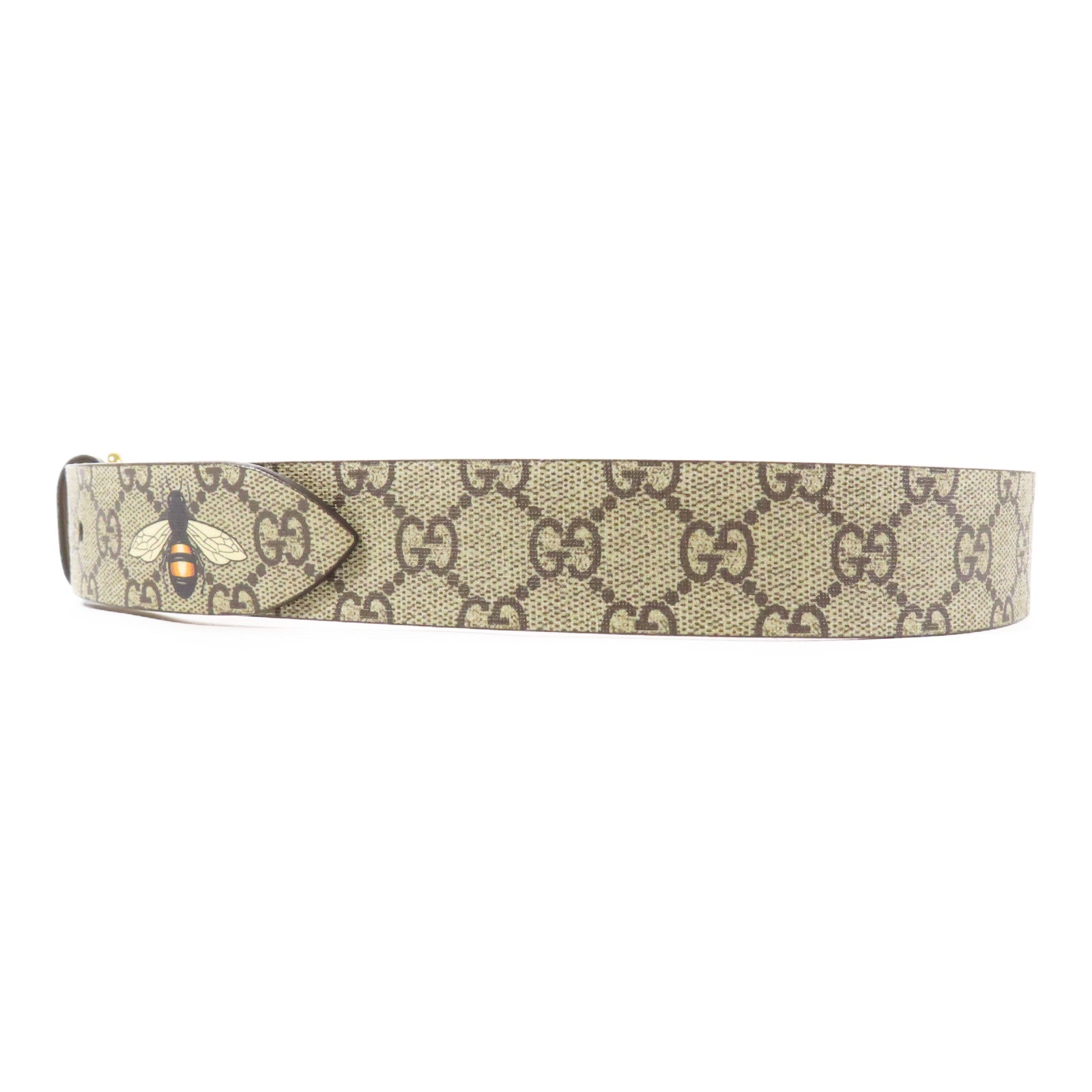 GUCCI 塗層帆布Belt 95cm皮帶