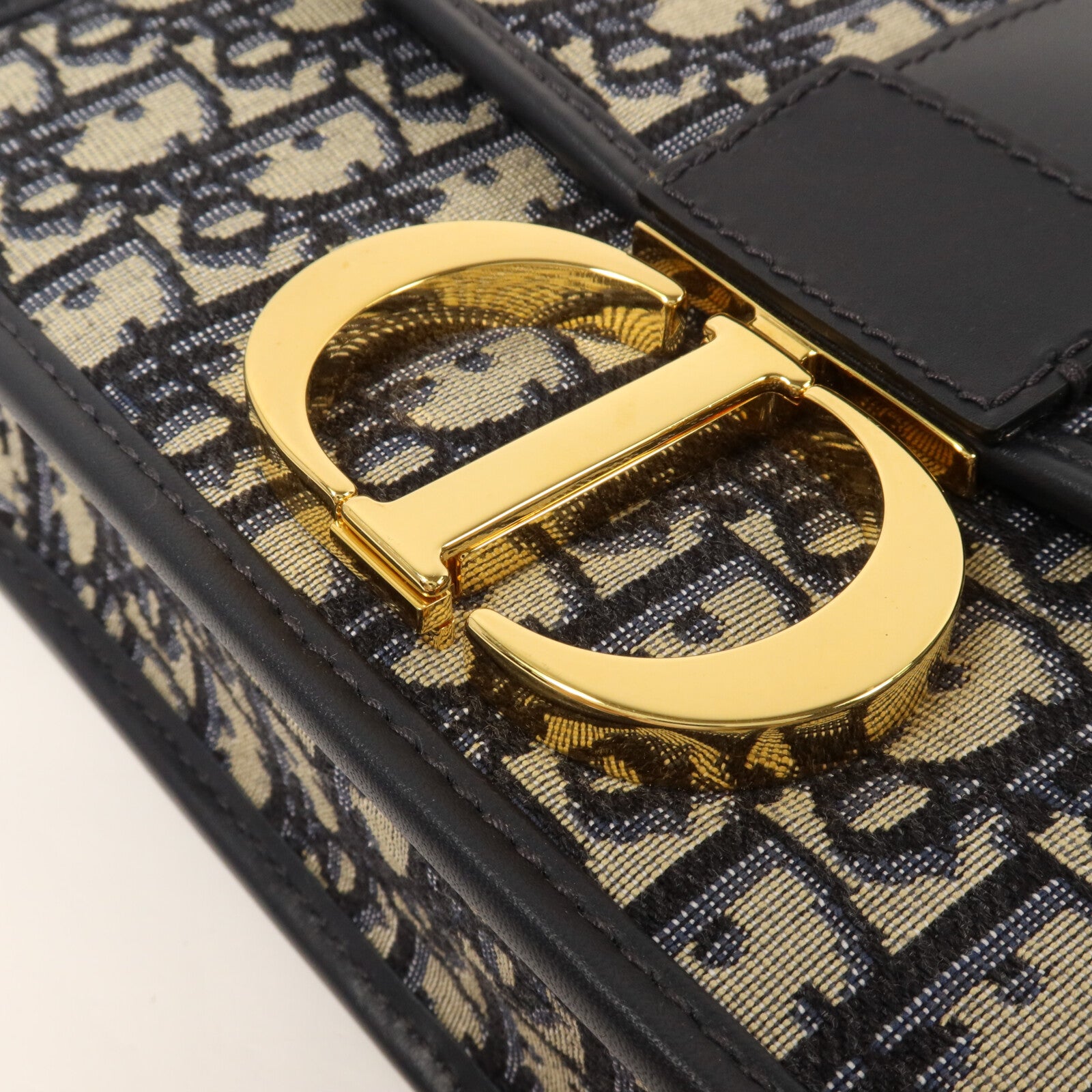 Dior 帆布30 Montaigne Medium肩背袋