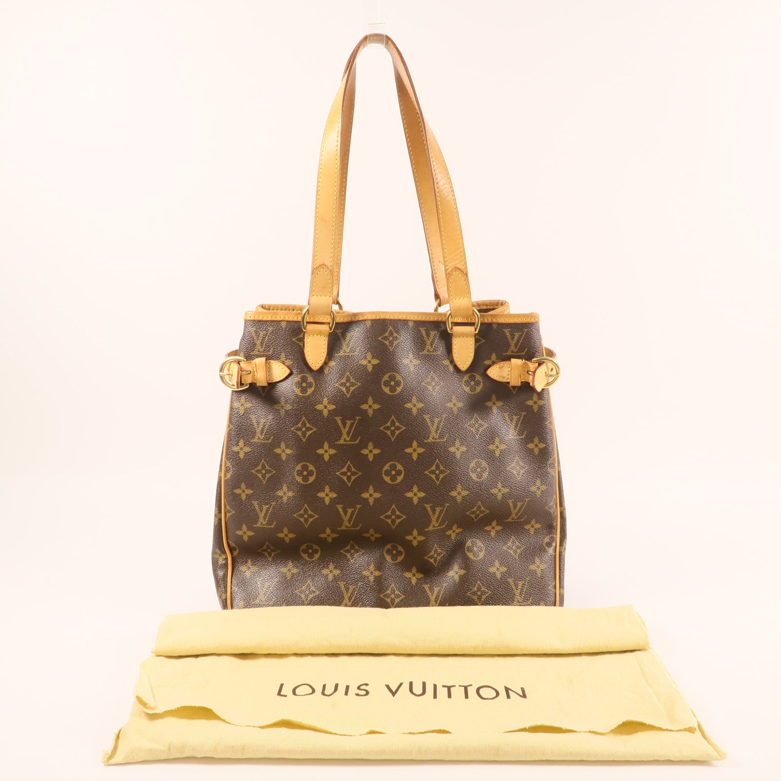 LOUIS VUITTON Monogram Batignolles金扣肩背袋
