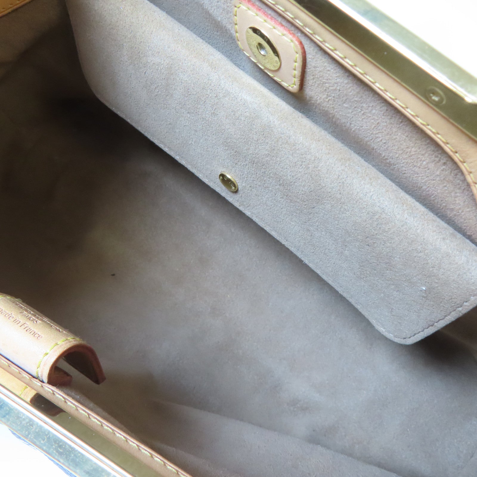 LOUIS VUITTON Monogram Multicolore Judy MM金扣手挽肩背兩用袋黑色/啡色