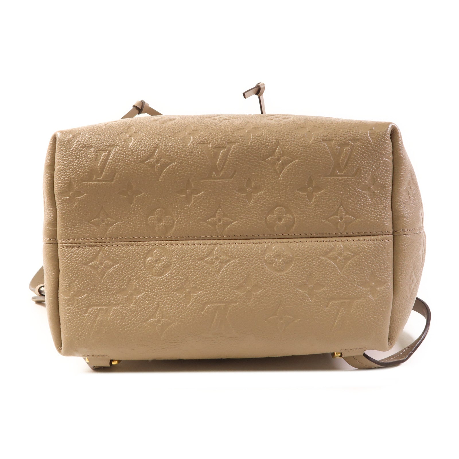 LOUIS VUITTON Monogram Empreinte Montsouris PM金扣背包