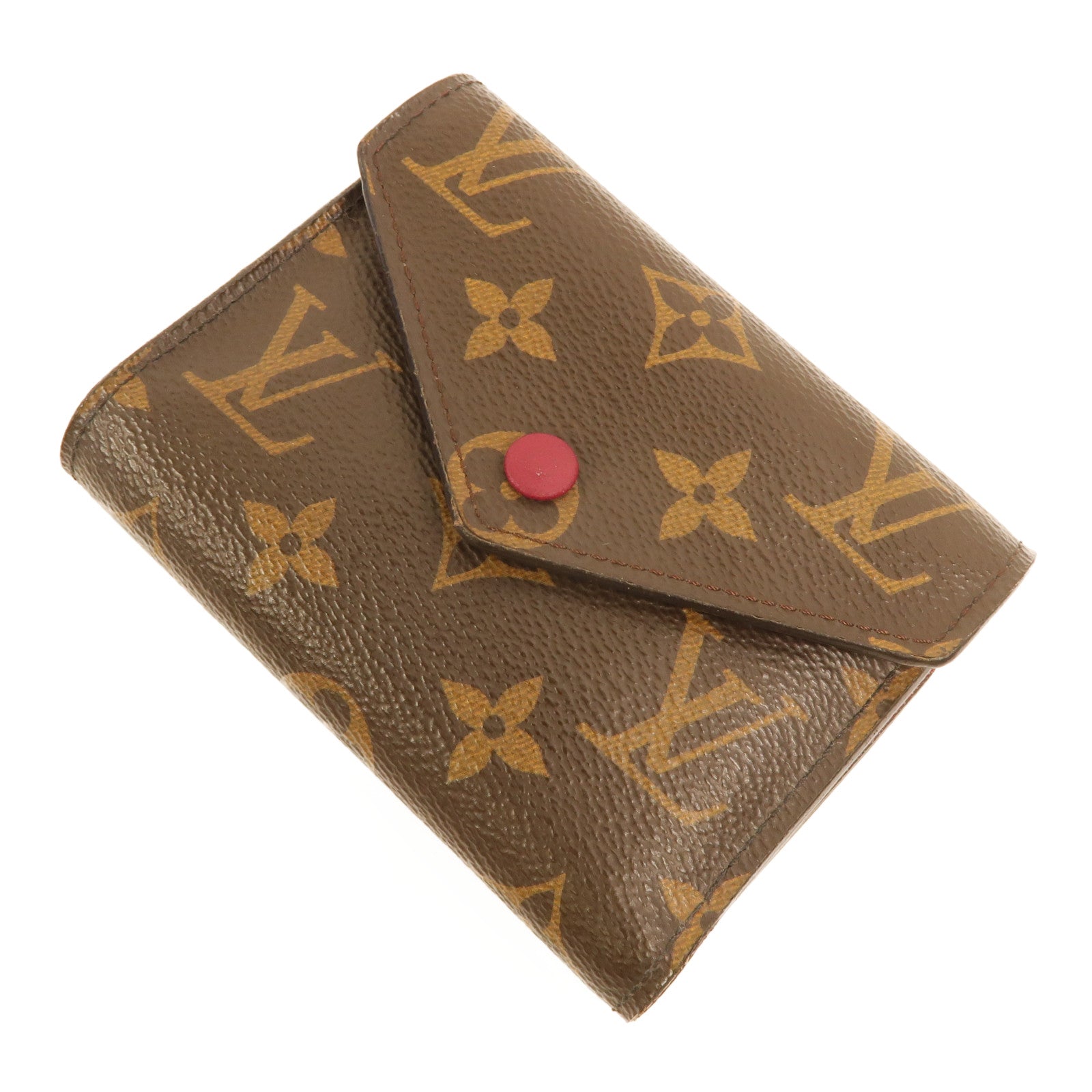 LOUIS VUITTON Monogram Portefeuille Victorine金扣錢包