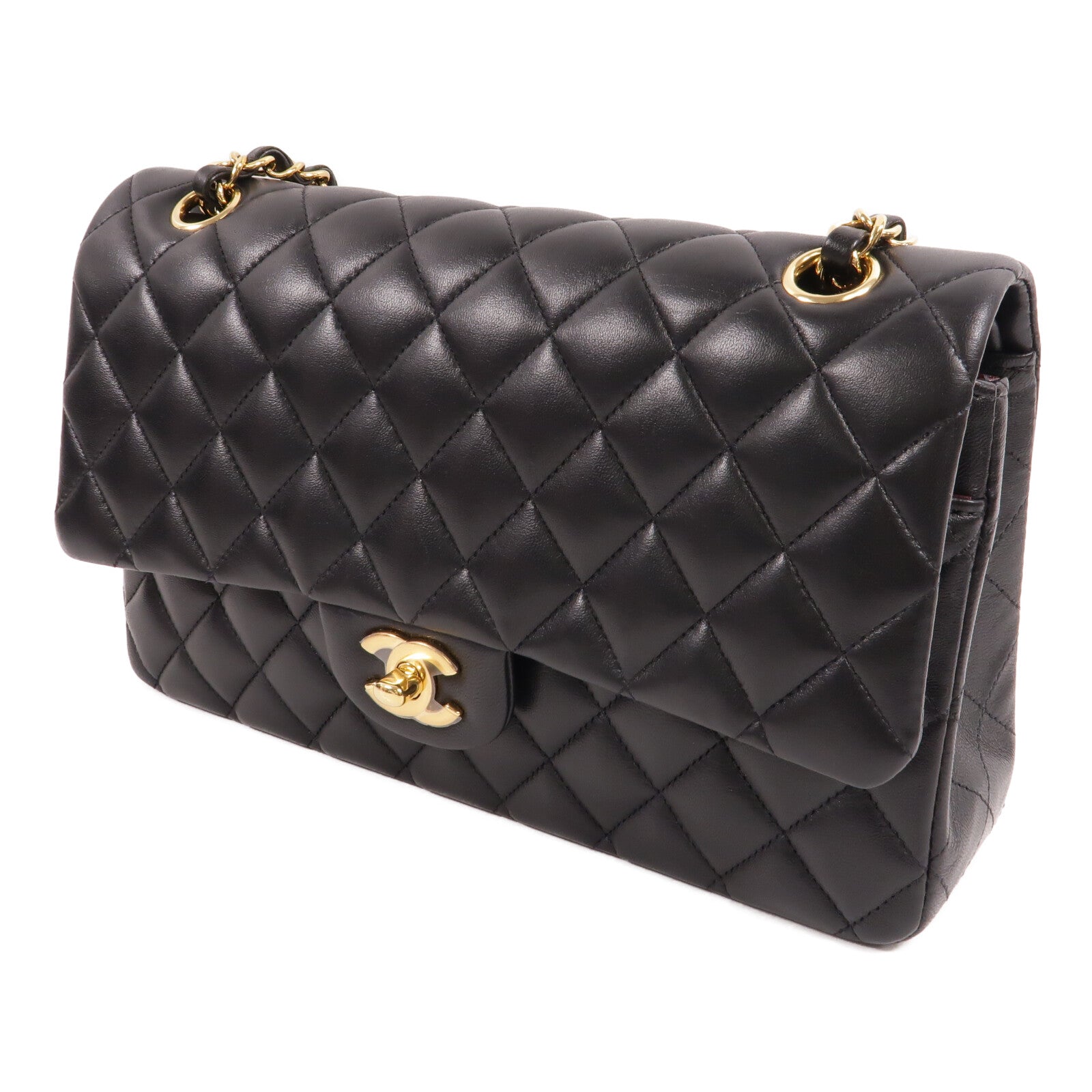 CHANEL 羊皮皮革Classic 25鏈帶肩背袋