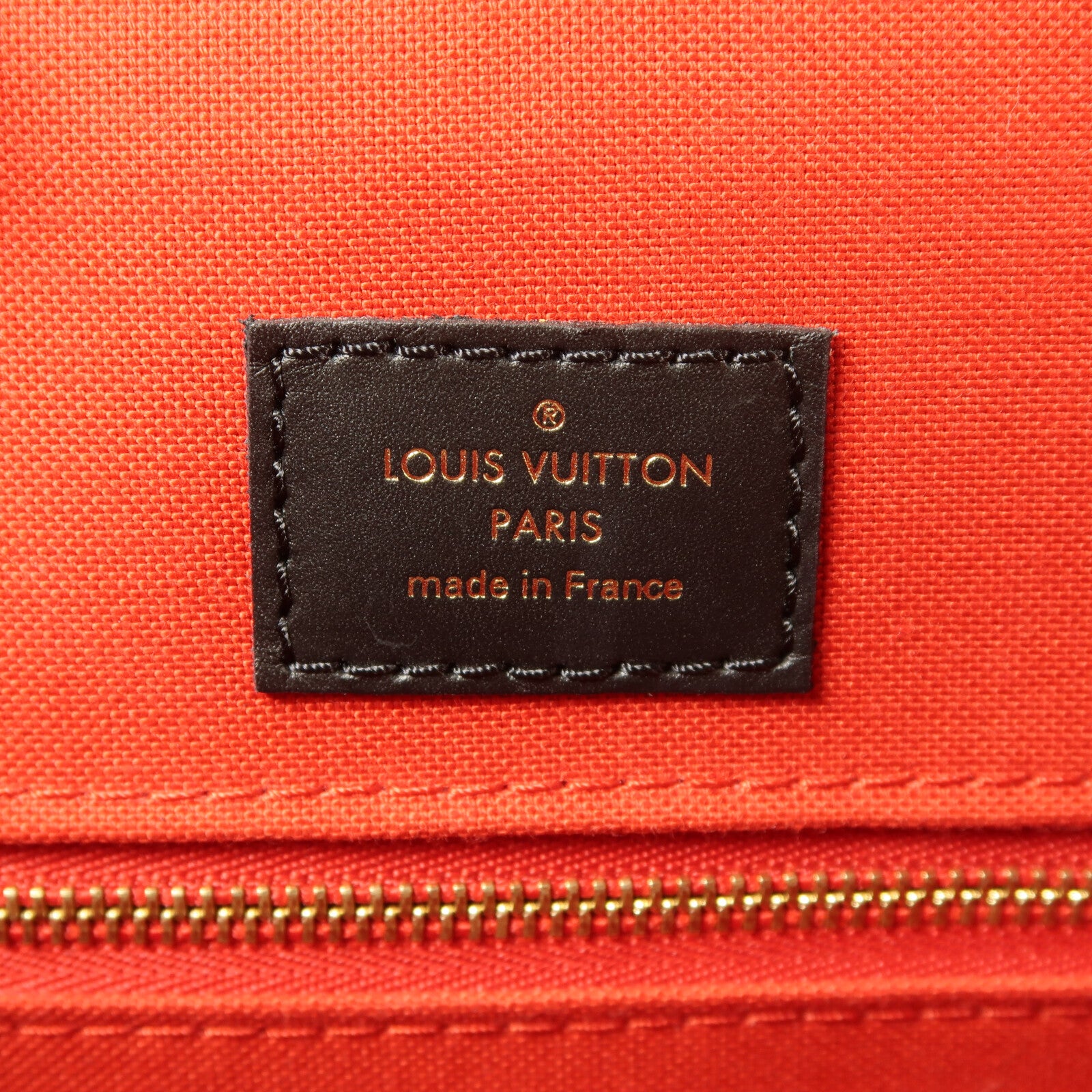 LOUIS VUITTON Monogram Giant Reverse On The Go MM金扣手挽肩背兩用袋