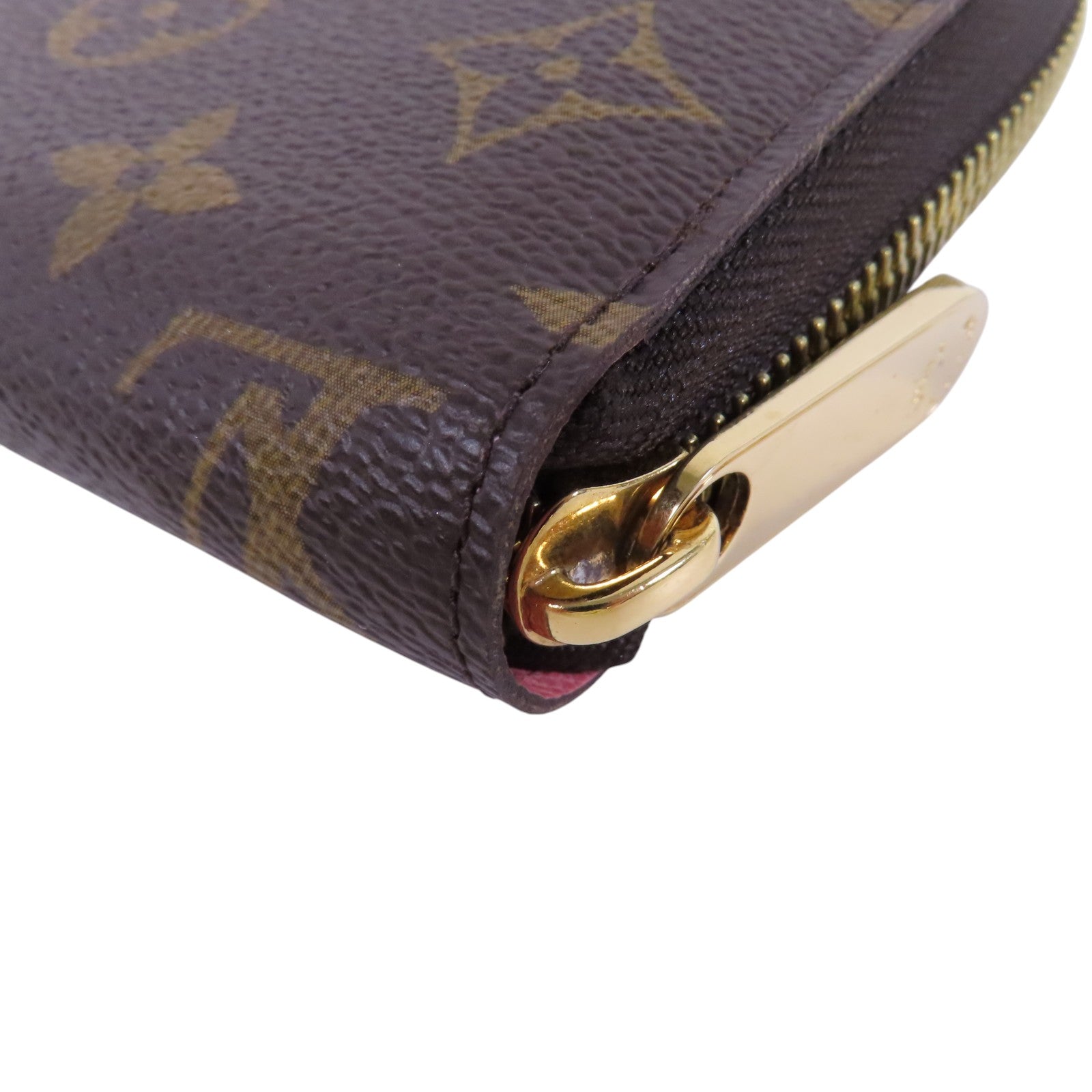 LOUIS VUITTON Monogram Zipper Long Wallet金扣拉鏈長錢包